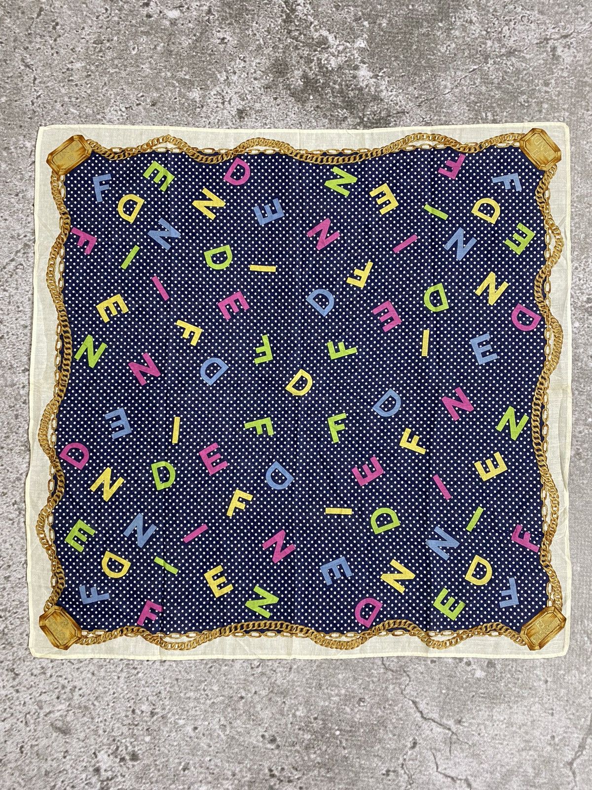 Fendi Fendi Handkerchief / Bandana / Neckerchief Size ONE SIZE - 2 Thumbnail