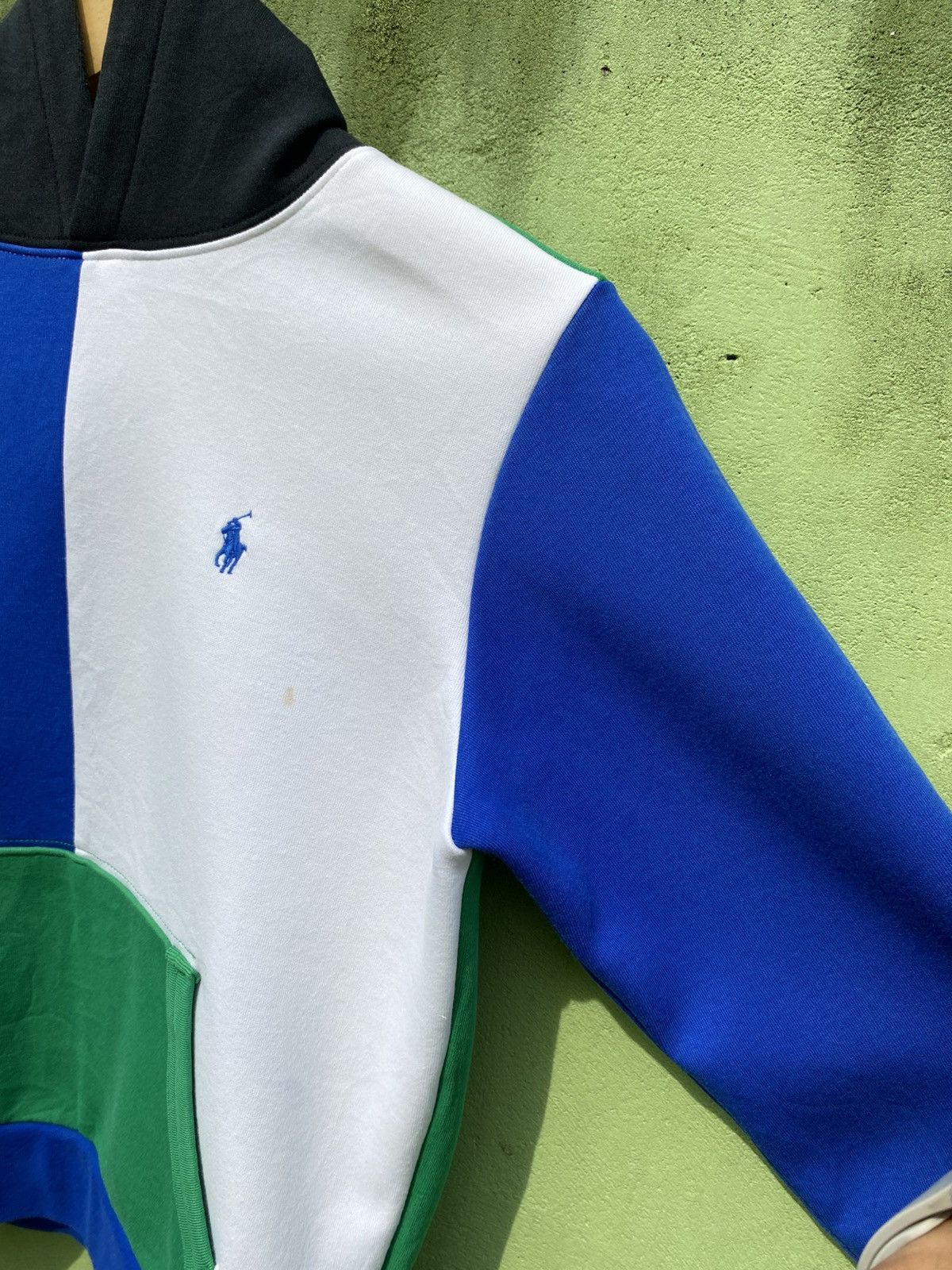 Polo Ralph Lauren Polo Ralph Lauren Colorblock Hoodie Multicolor Streetwear Size US M / EU 48-50 / 2 - 5 Thumbnail