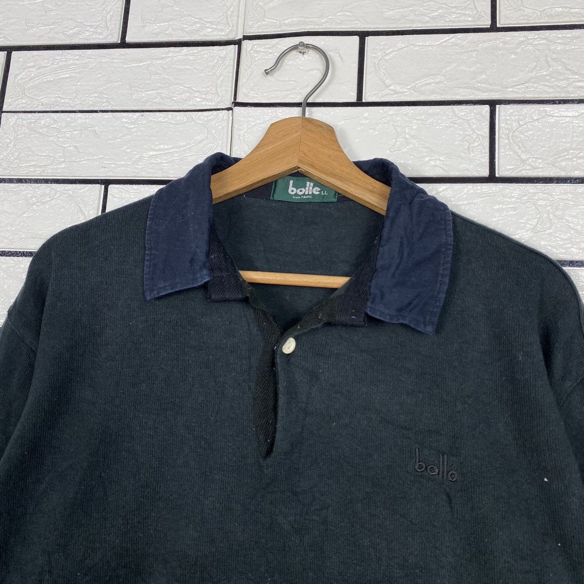 Japanese Brand 📌Vintage Sweatshirt Collar Bolle From Paris Issey Miyake Size US L / EU 52-54 / 3 - 9 Thumbnail
