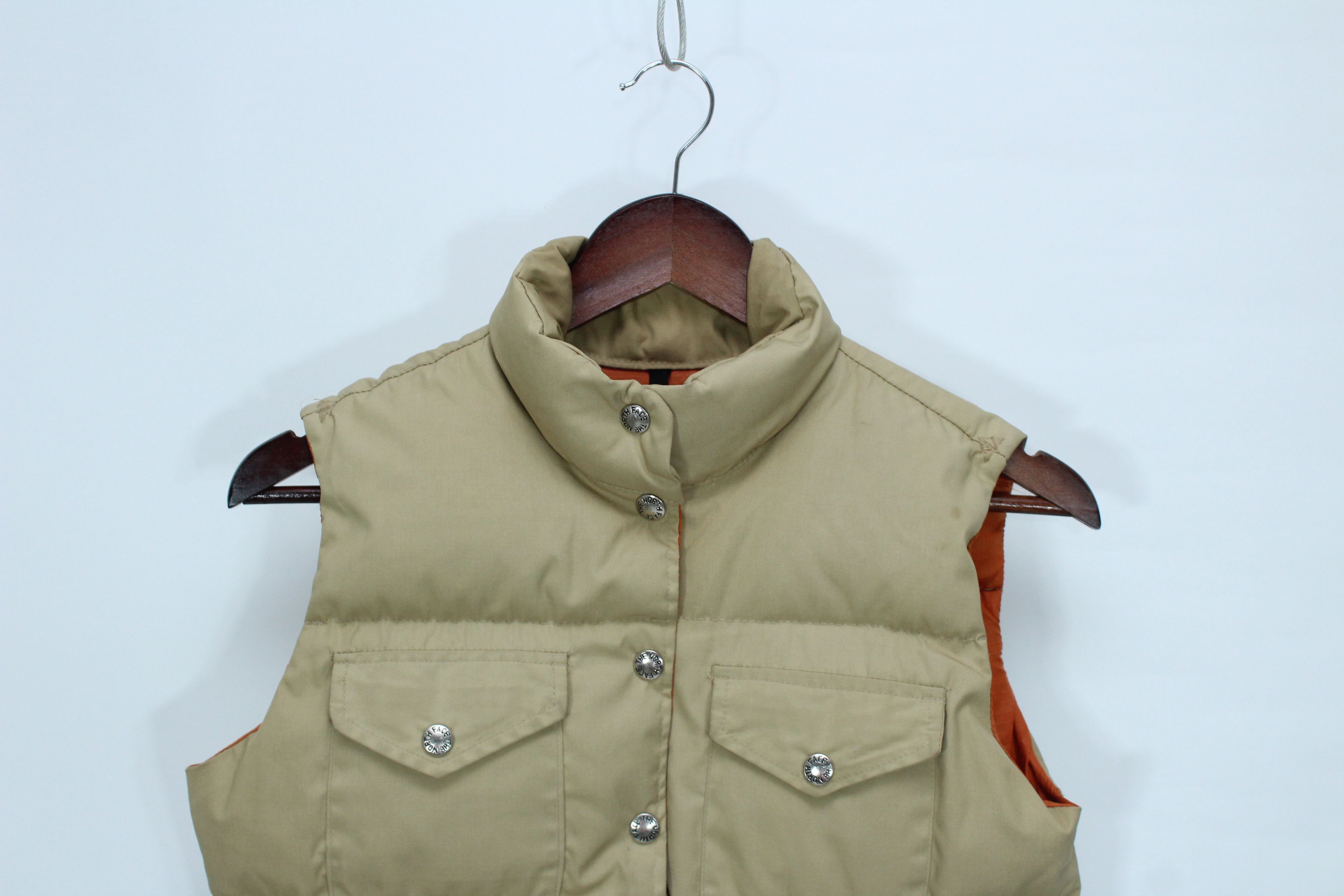 The North Face 70s 80s The North Face Brown Label Puffer Vest Tan Size S / US 4 / IT 40 - 4 Thumbnail