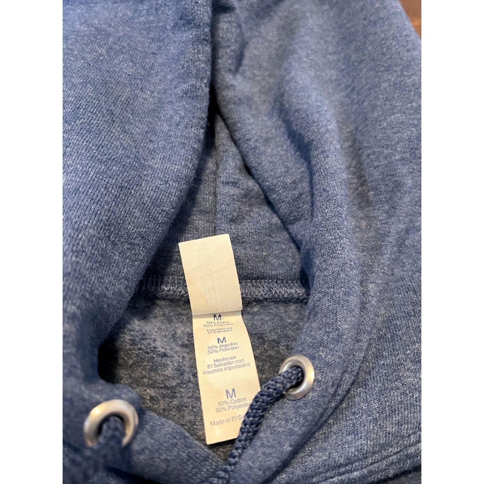 Jerzees JERZEES Blue Hoodie Sweatshirt Adult Medium M Home State Pride Michigan State Size US M / EU 48-50 / 2 - 4 Thumbnail
