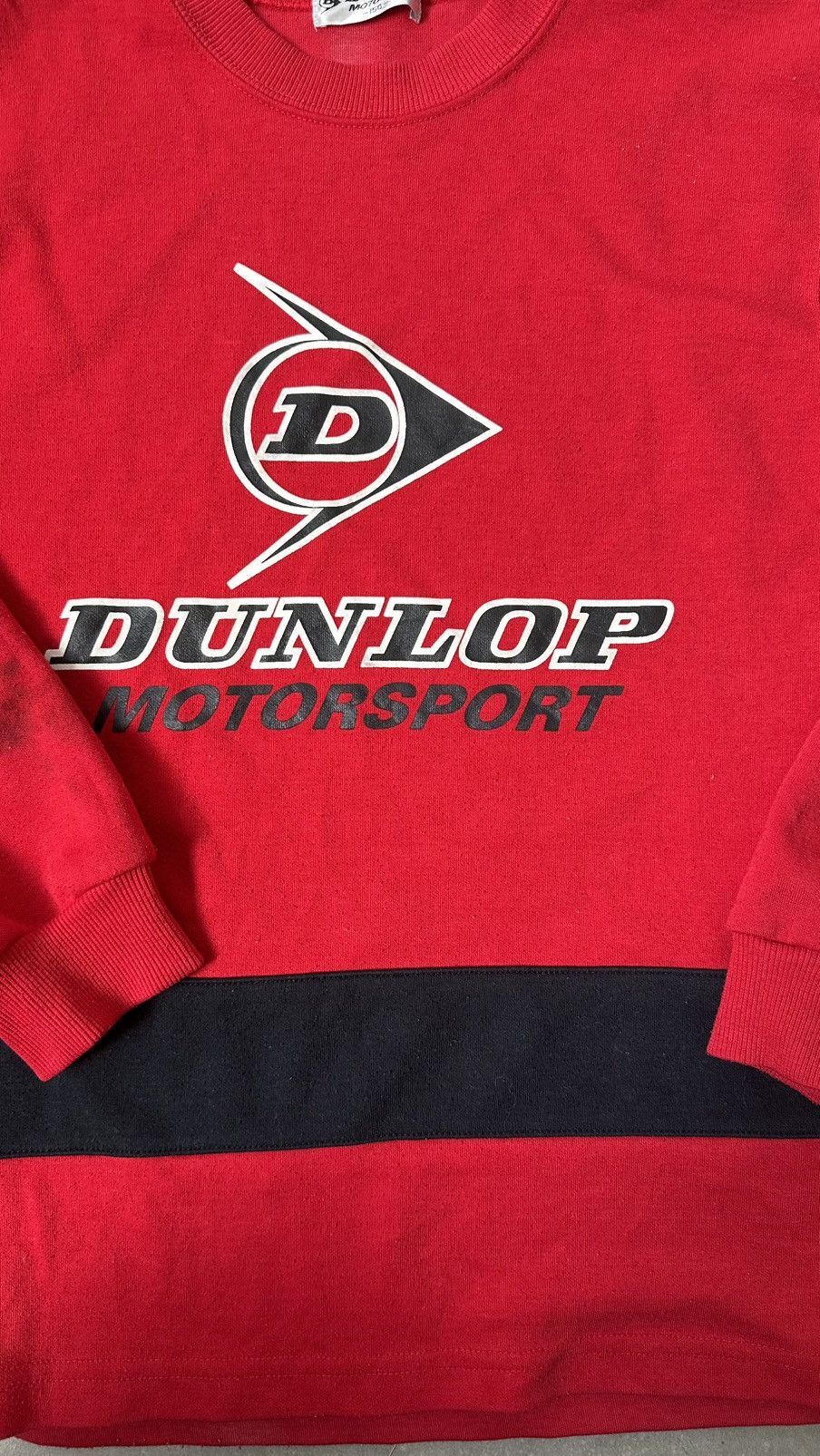 Dunlop VINTAGE DUNLOP MOTORSPORT RACING SWEATSHIRT Size US S / EU 44-46 / 1 - 2 Thumbnail
