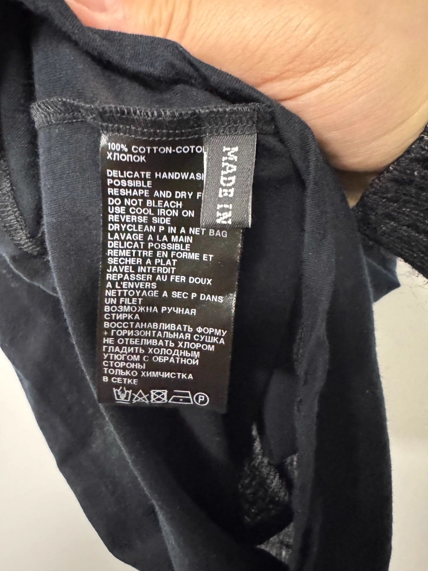 Ann Demeulemeester ANN DEMEULEMEESTER navy blue longline vest size 38 Size S / US 4 / IT 40 - 4 Thumbnail