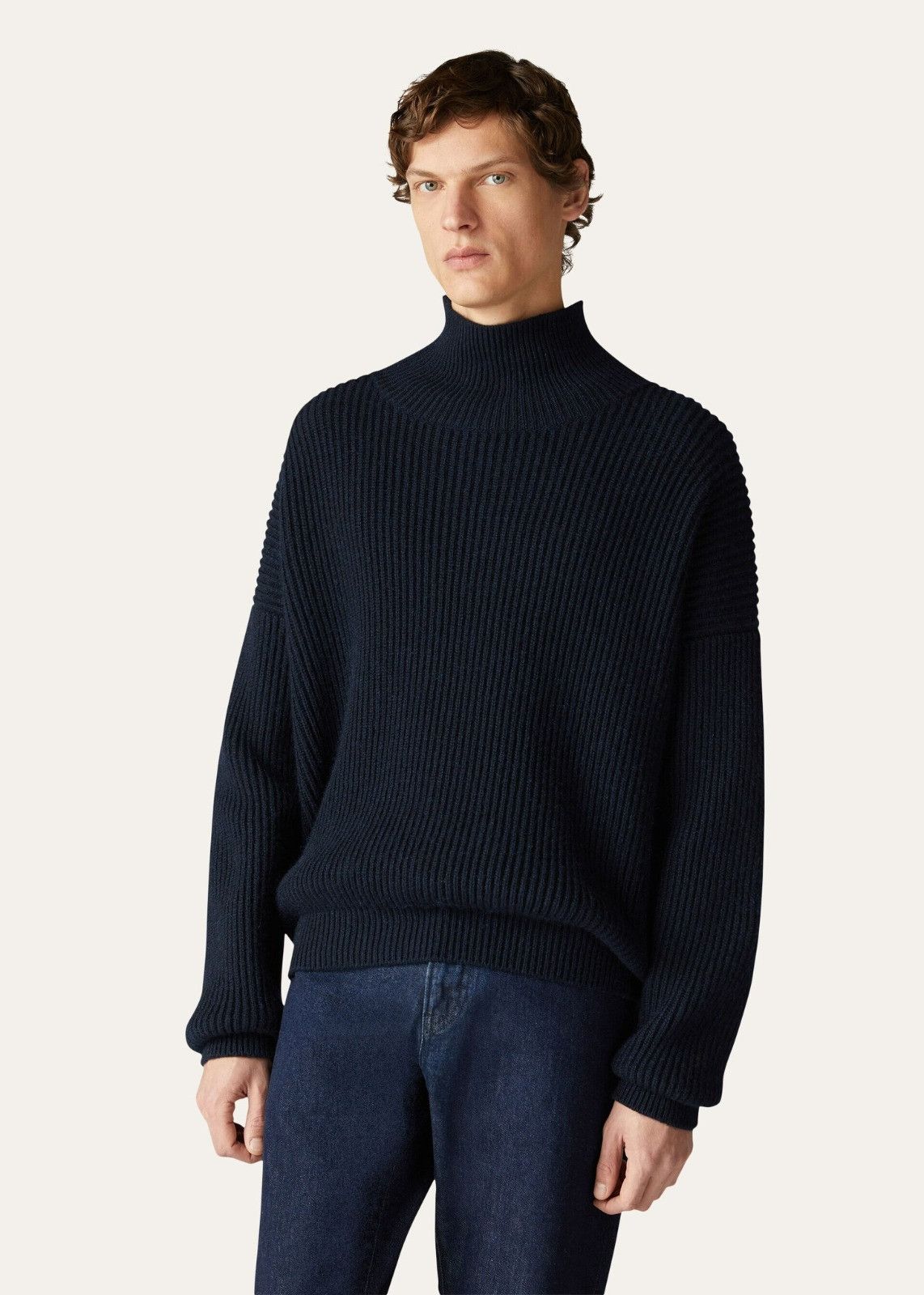 Loro Piana o1srvl11e1224 Dolcevita Torrens Turtleneck Sweater Size US S / EU 44-46 / 1 - 4 Thumbnail