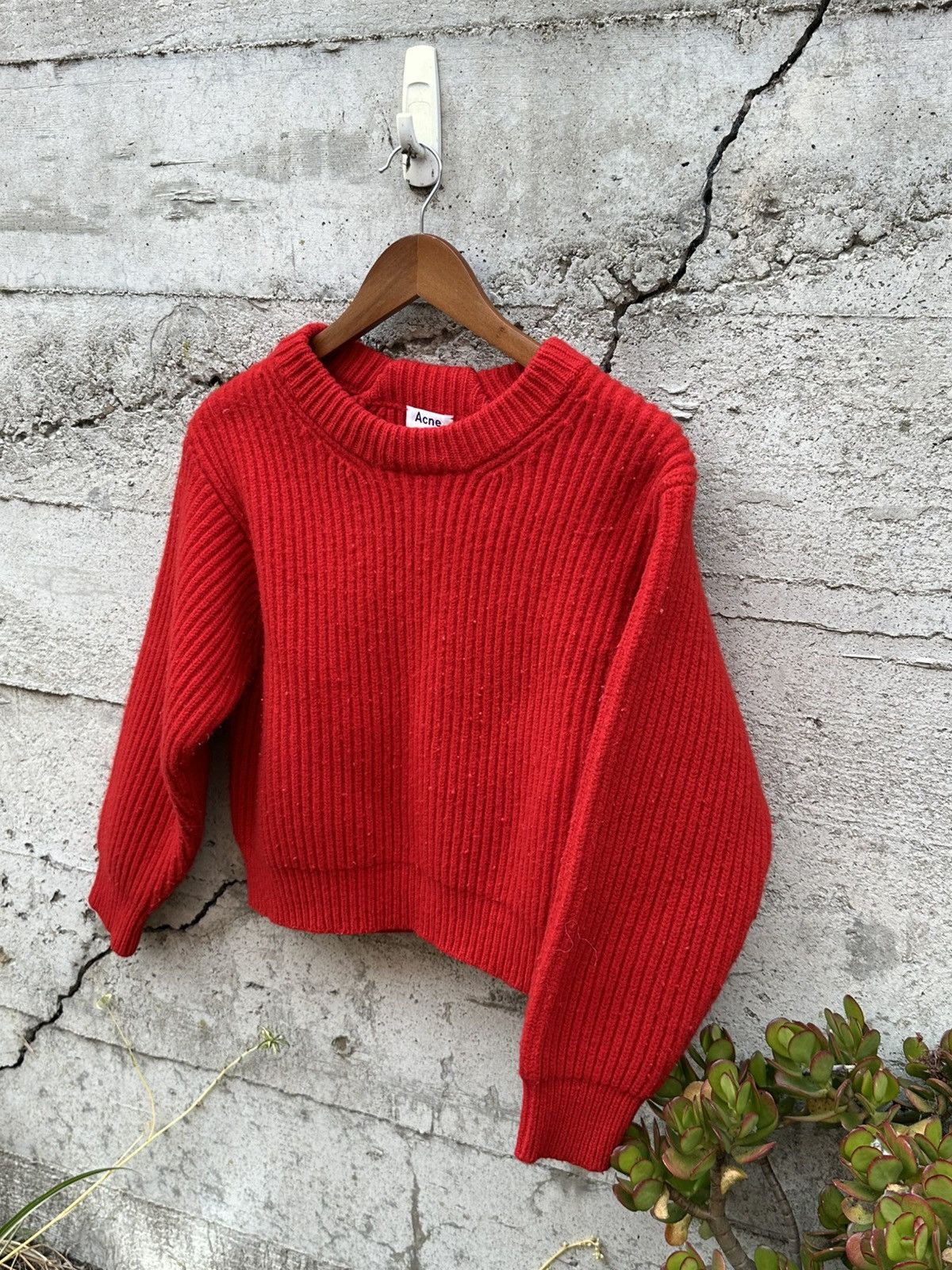 Acne Studios RARE GRAIL Acne Studios ribbed pilled sweater unisex Size US S / EU 44-46 / 1 - 1 Thumbnail