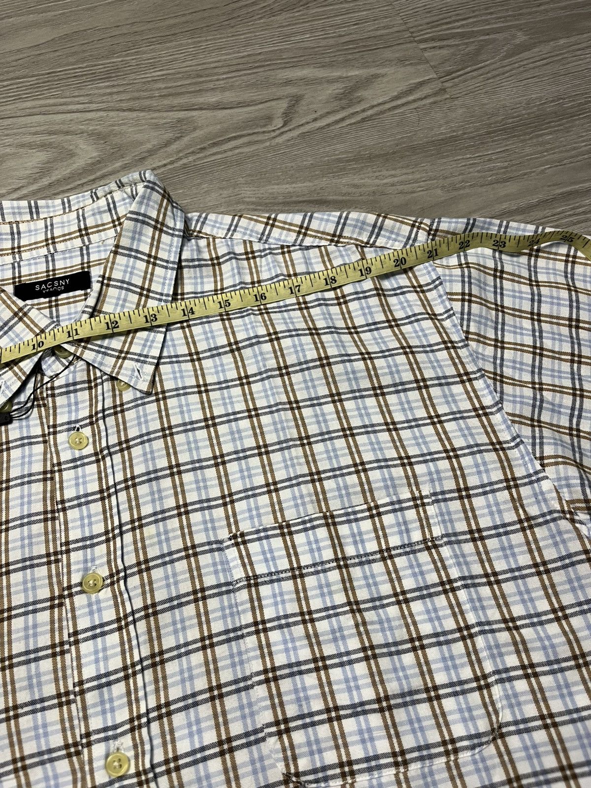 Yohji Yamamoto Sacsny Y’saccs by Yohji yamamoto Shirt Size US XL / EU 56 / 4 - 10 Thumbnail