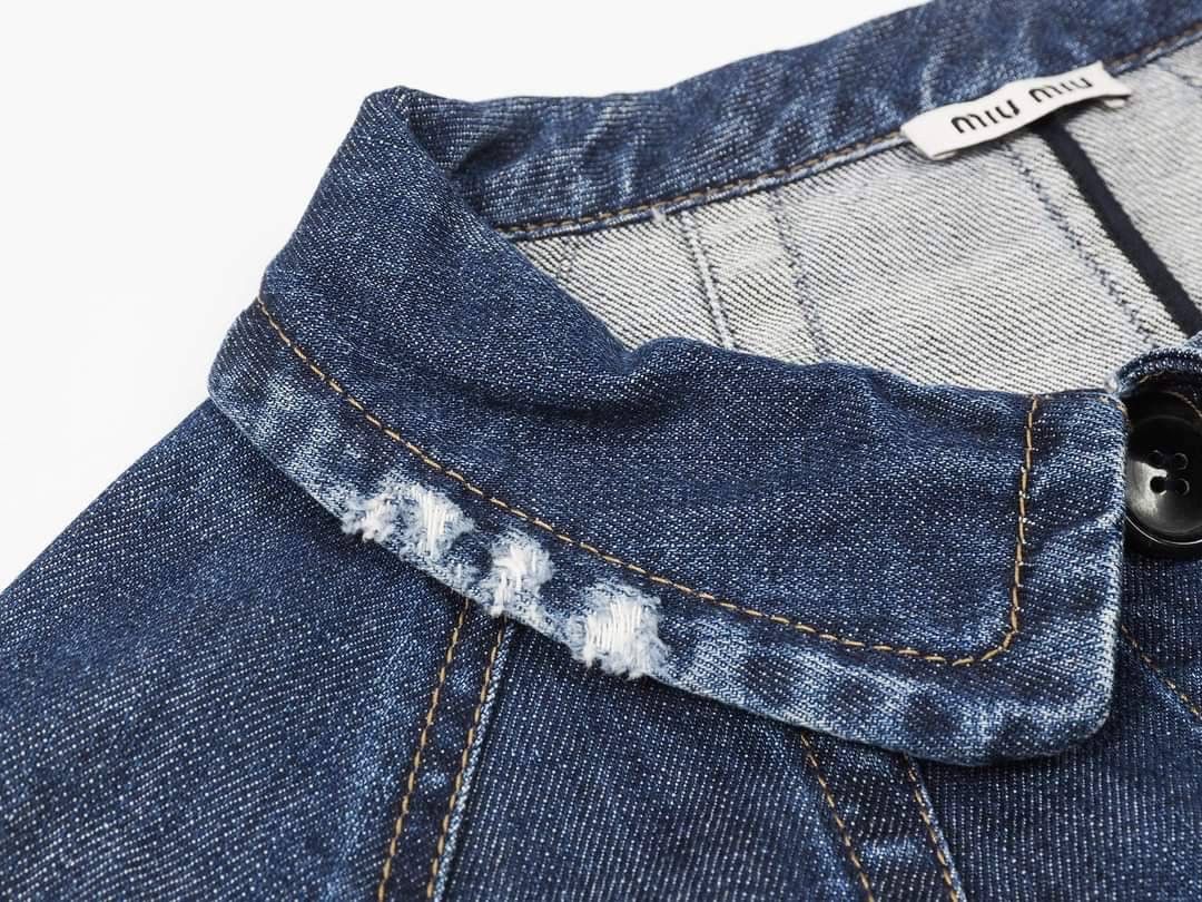 Miu Miu Miu Miu denim jacket Size XS / US 0-2 / IT 36-38 - 6 Thumbnail