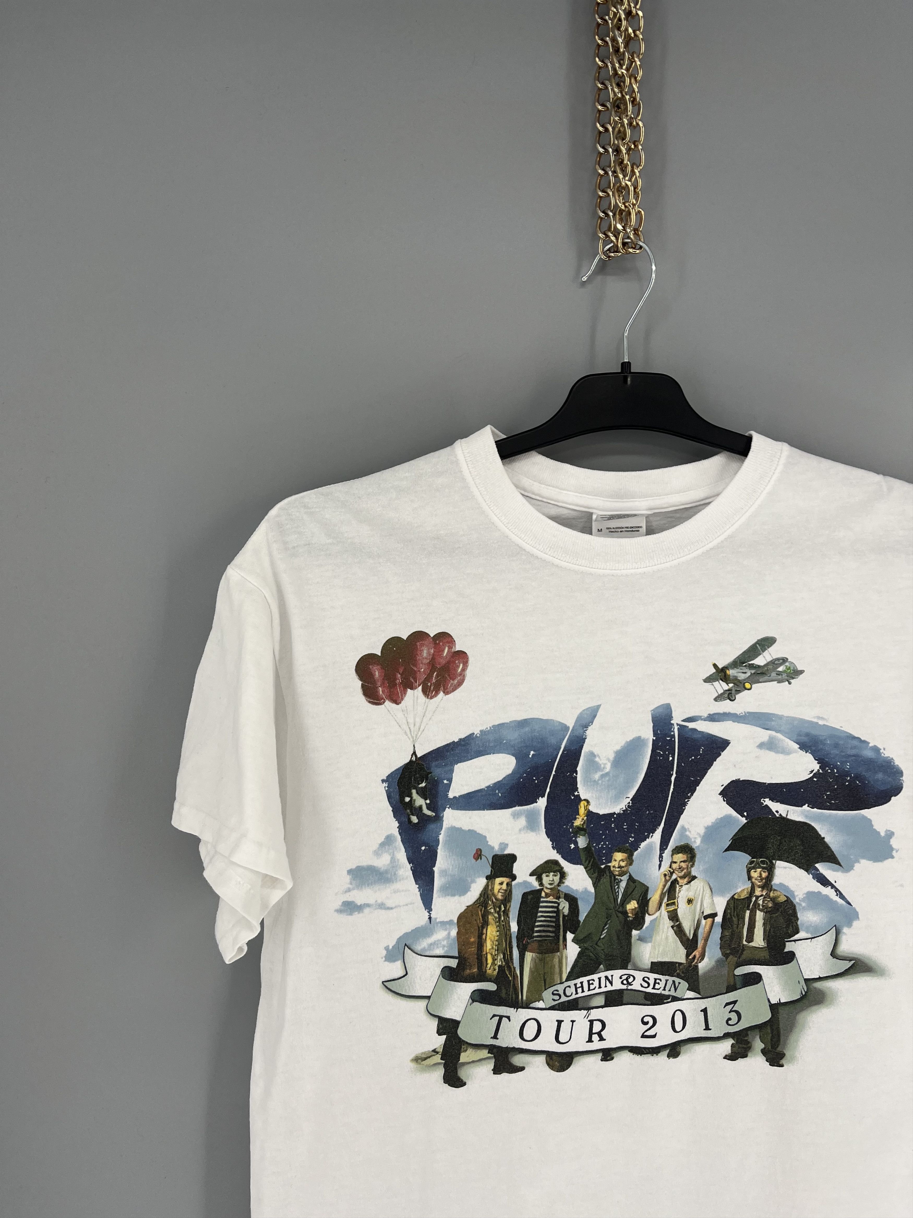 Band Tees PUR 2013 Vintage T-Shirt Pop Rock Band Tee 90s Tour Rare Size US M / EU 48-50 / 2 - 4 Thumbnail
