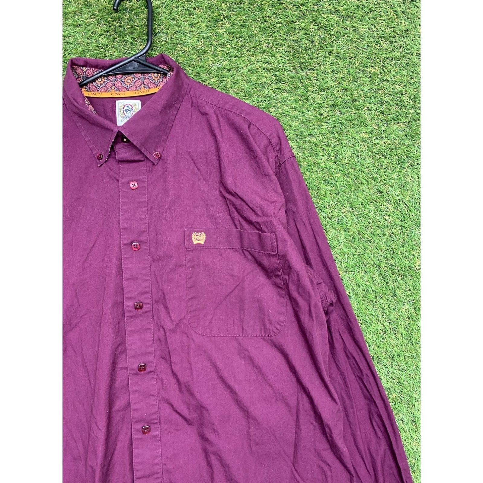 Vintage Cinch Button Up Shirt Mens L Casual Western Cowboy Button Down Shirt Size US L / EU 52-54 / 3 - 4 Thumbnail