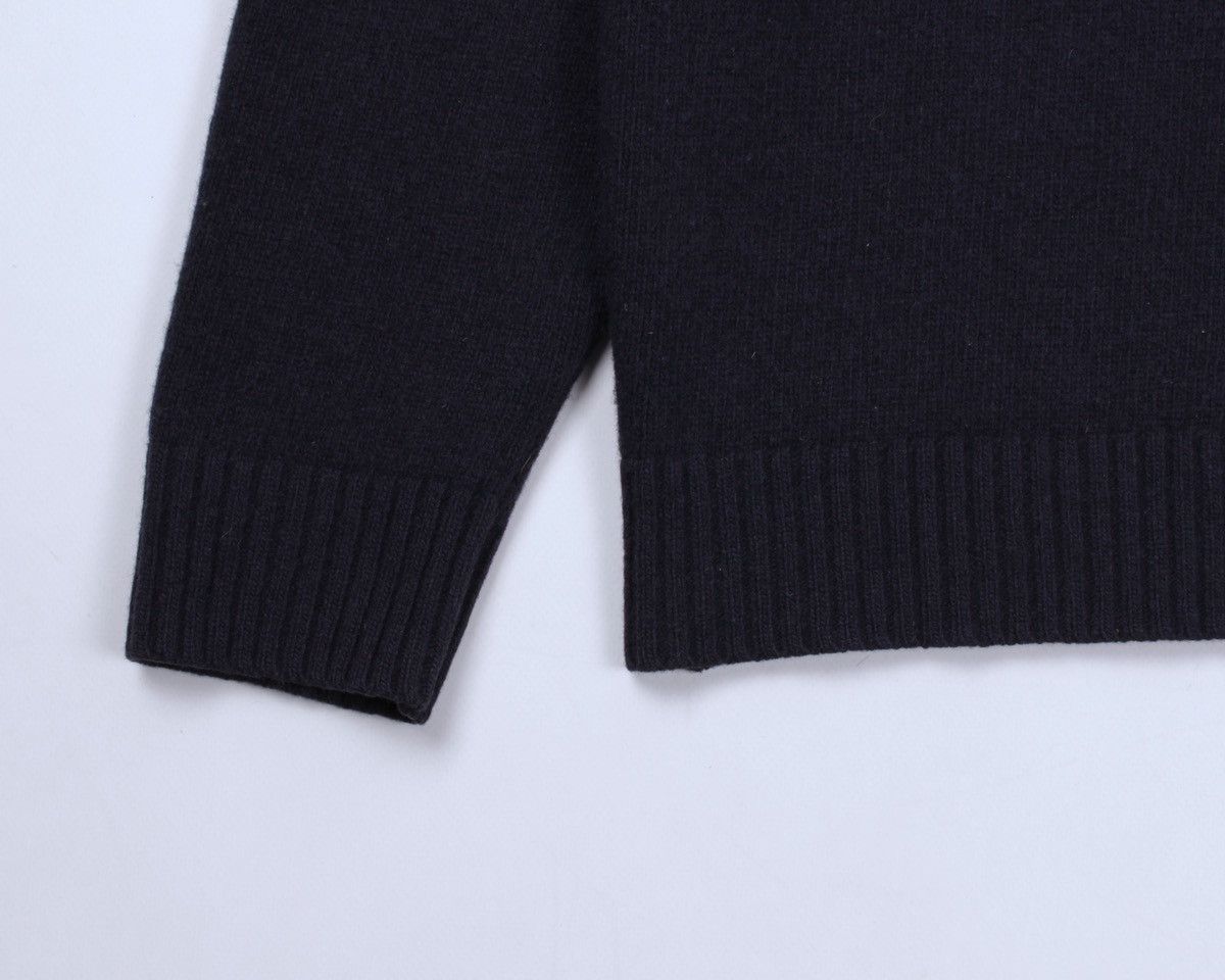 Designer × Our Legacy OUR LEGACY 1980-81 Virgin Wool Boiled Knit Sweater Size US L / EU 52-54 / 3 - 7 Thumbnail