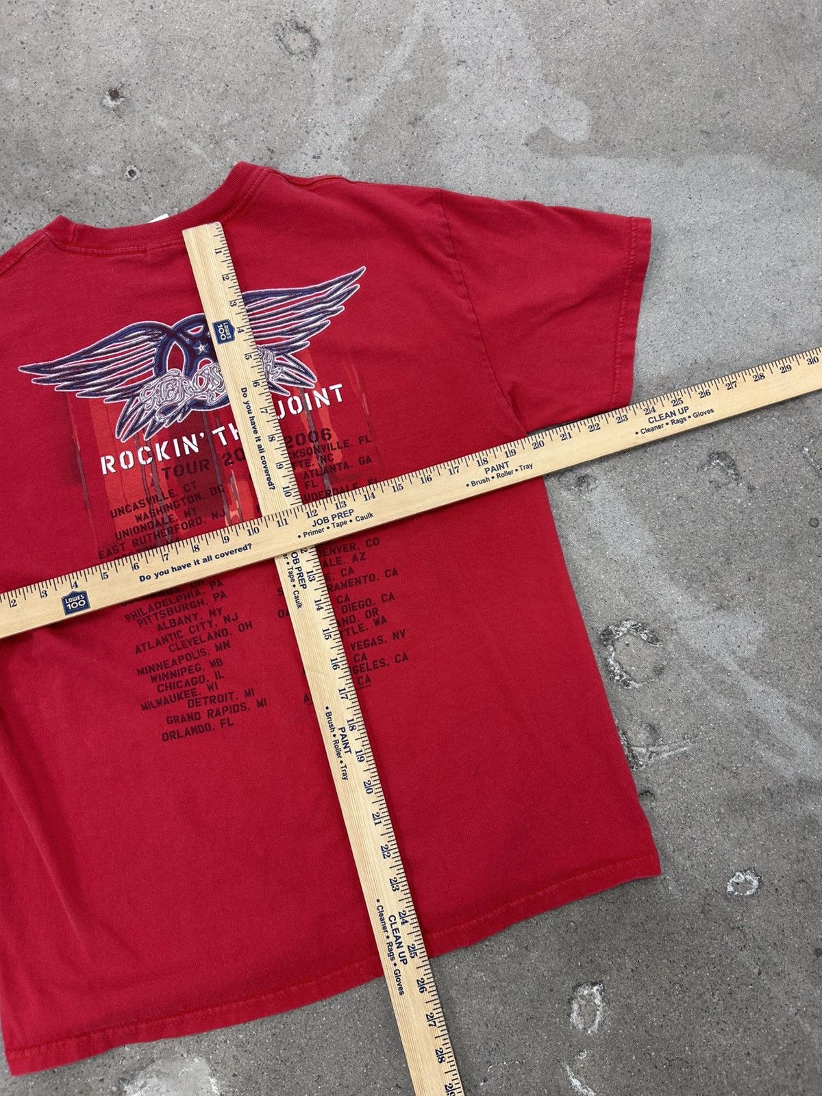 Band Tees Vintage Aerosmith 2006 T shirt tour size large Size US L / EU 52-54 / 3 - 5 Thumbnail