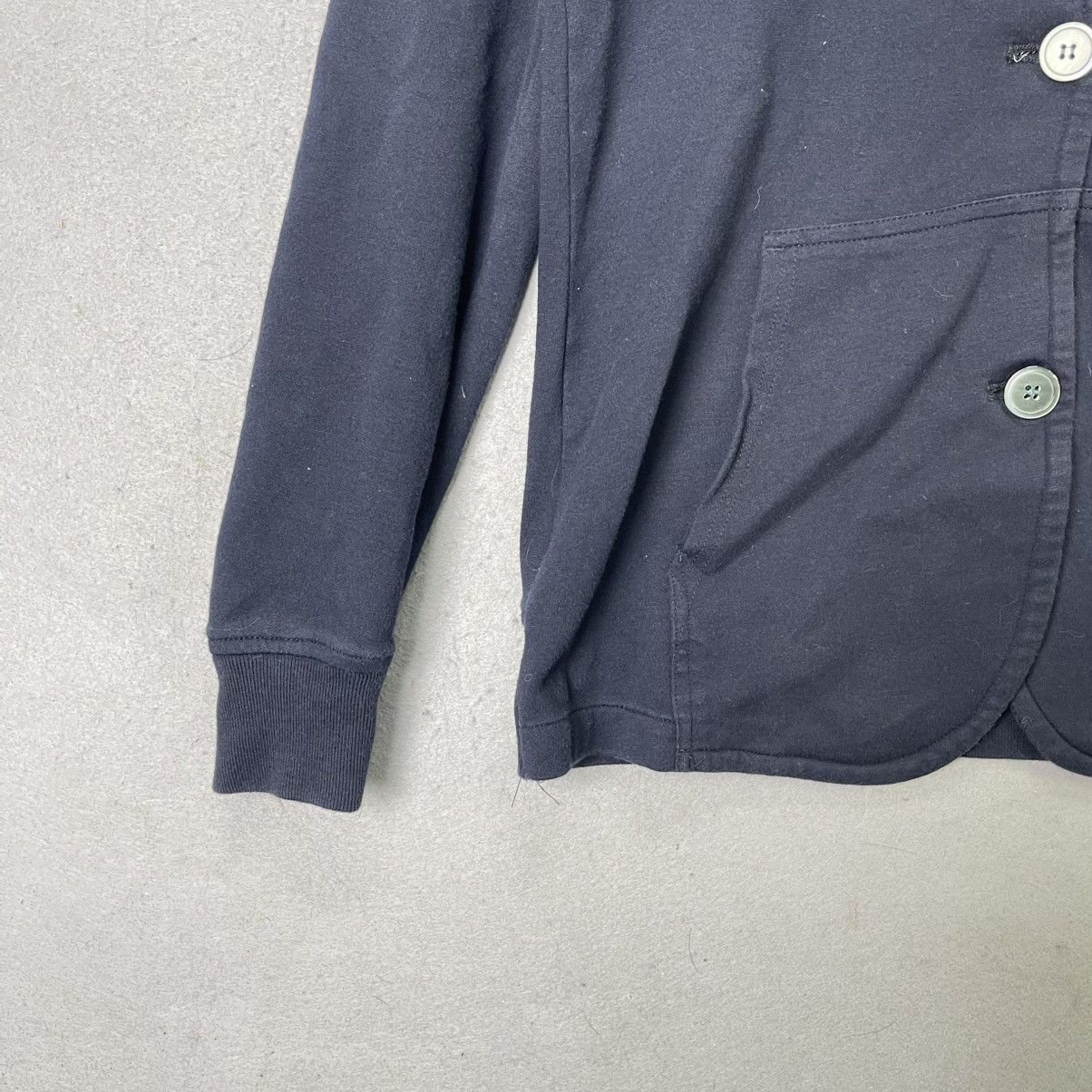 mercibeaucoup Merci Beaucoup Je Vous En Prie Tailored Sweat Blazer Jacket Size S / US 4 / IT 40 - 5 Thumbnail