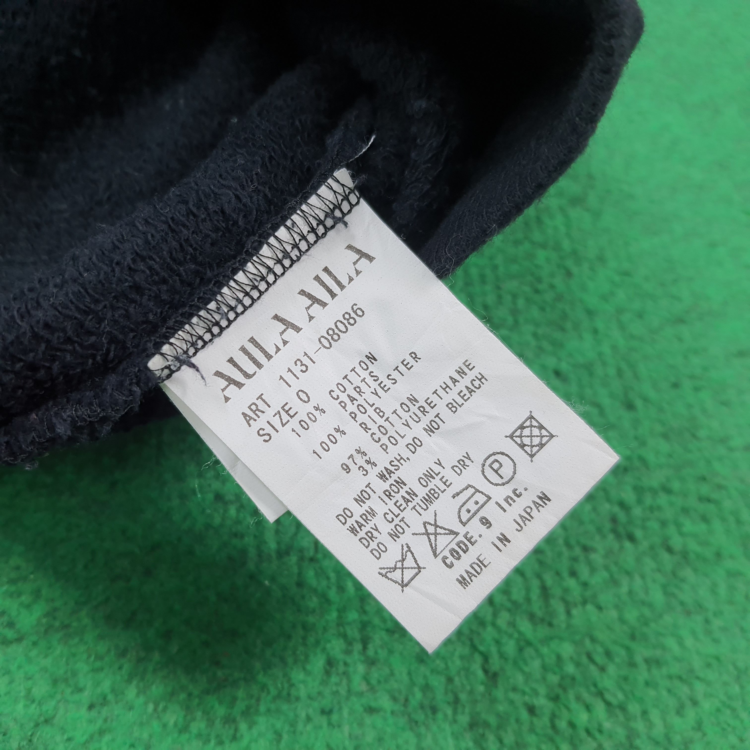 Japanese Brand Vintage Aula Aila Sweatshirt with Floral Lace C296N11 Size S / US 4 / IT 40 - 7 Thumbnail