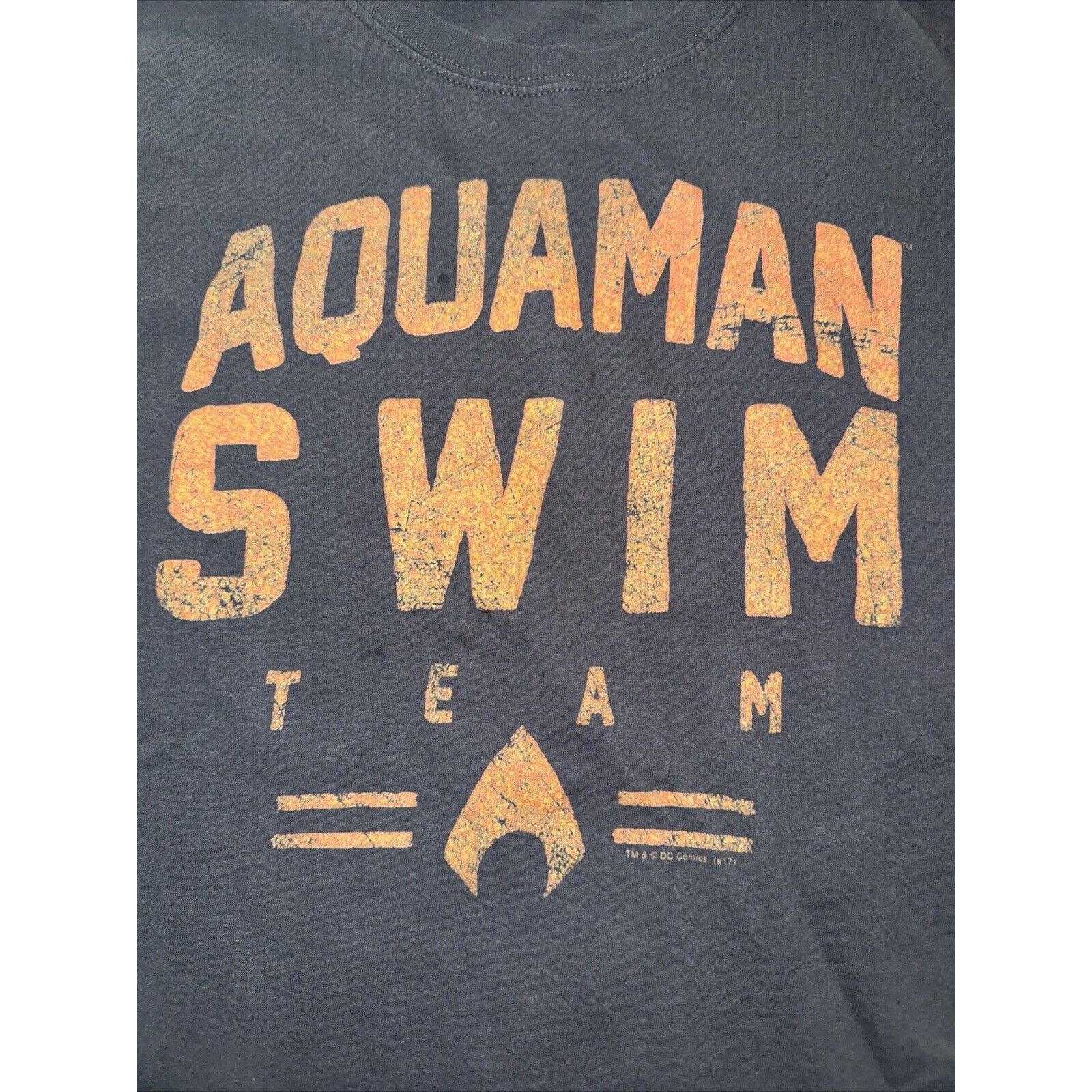 DC Comics × Japanese Brand × Vintage Aquaman Swim Team T-Shirt Grey Small 17x25 DC Comics Size US S / EU 44-46 / 1 - 2 Thumbnail