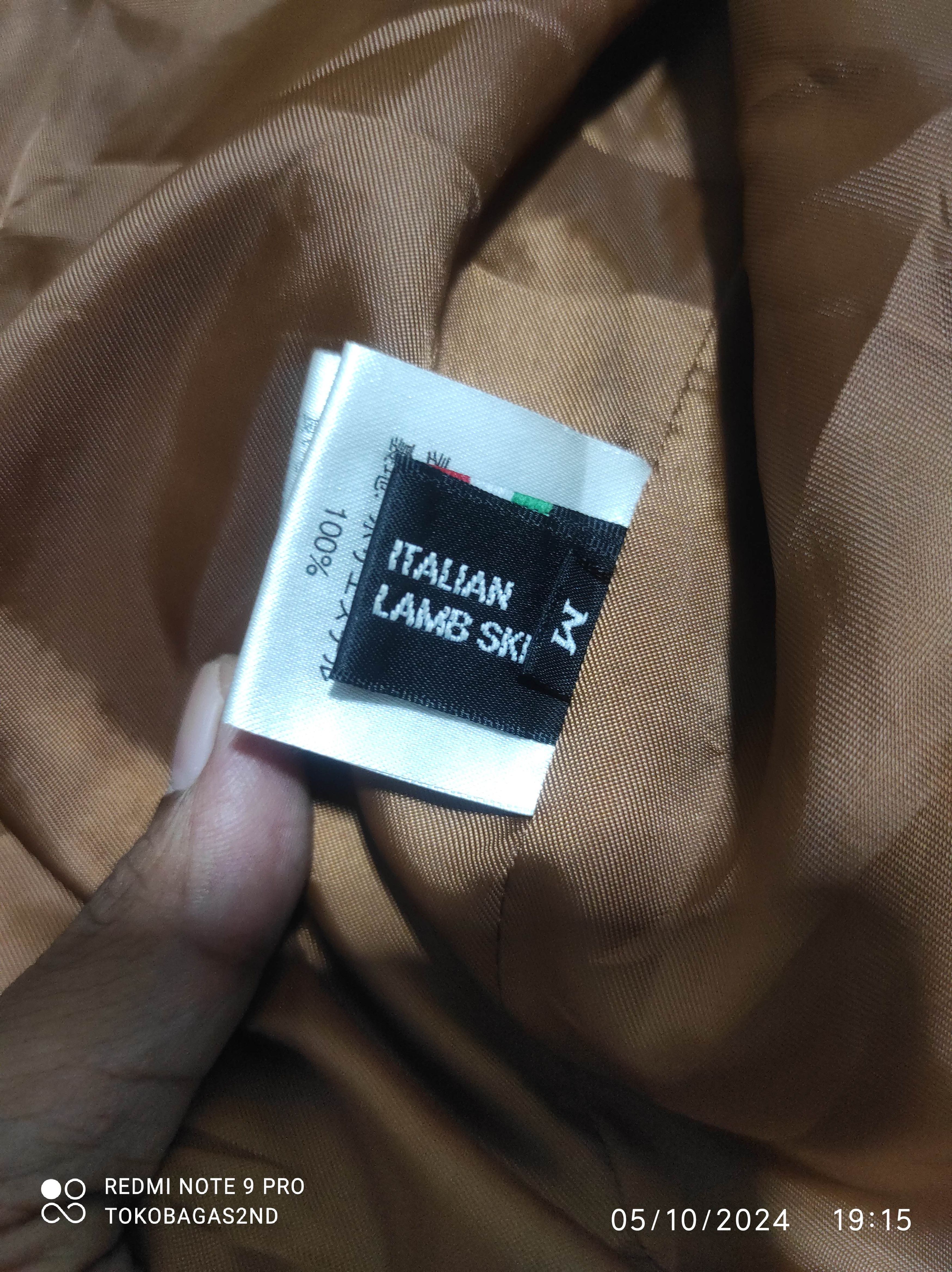 Japanese Brand Italian Lambskin Jacket Size M / US 6-8 / IT 42-44 - 12 Thumbnail