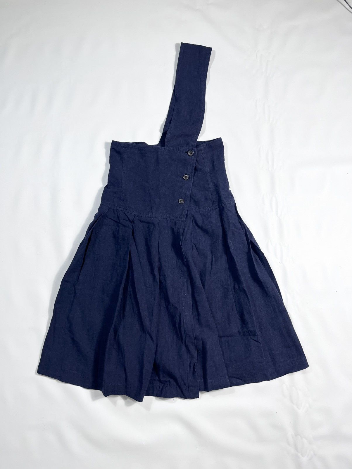 Tricot Comme des Garcons 90's TRICOT CDG APRON STYLE ONE-SHOULDER DRESS Size M / US 6-8 / IT 42-44 - 1 Thumbnail
