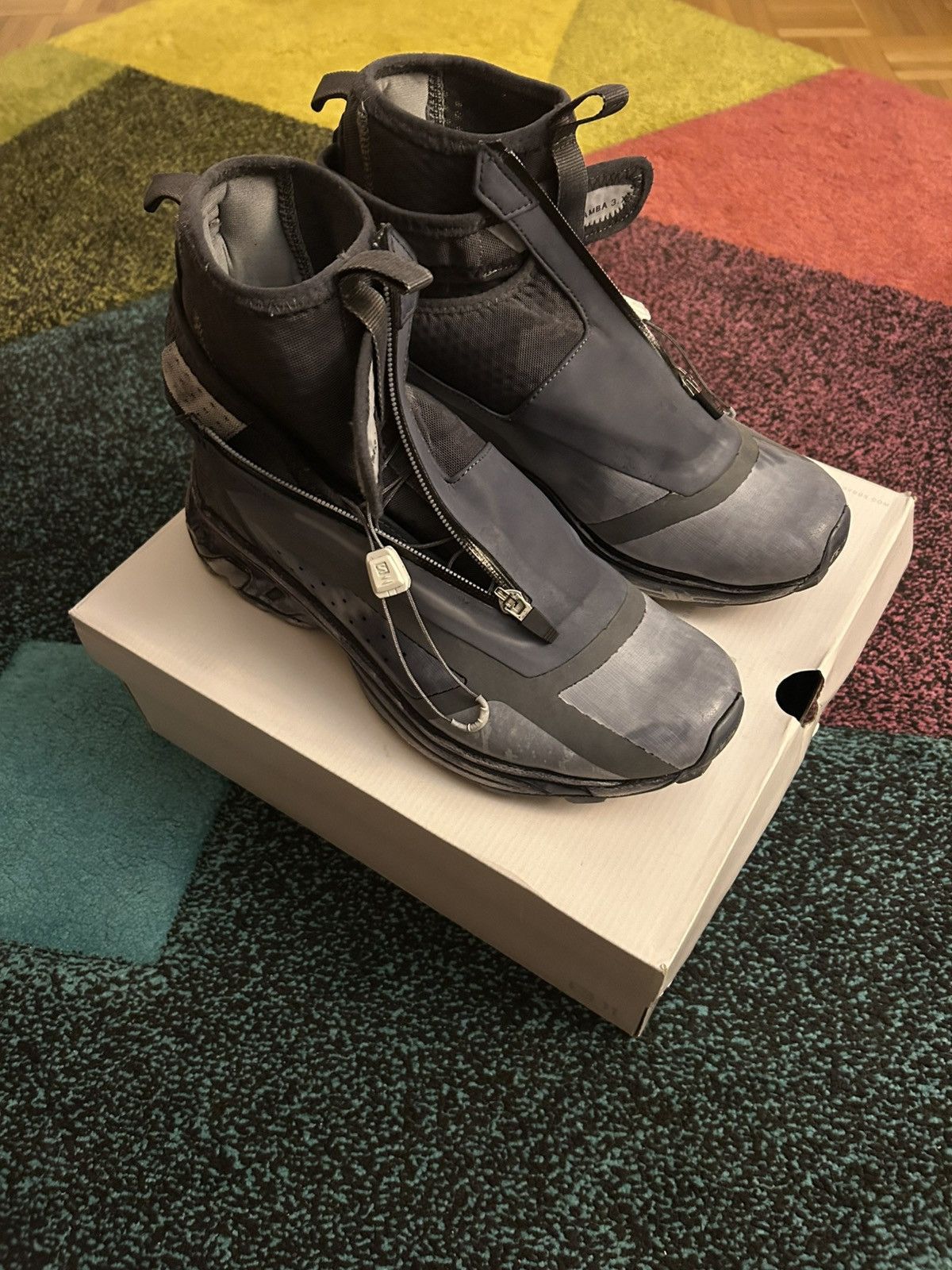 11 By Boris Bidjan Saberi Salomon x Boris Bidjan Saberi 11 – 3.X Black Dye Size US 11 / EU 44 - 2 Thumbnail