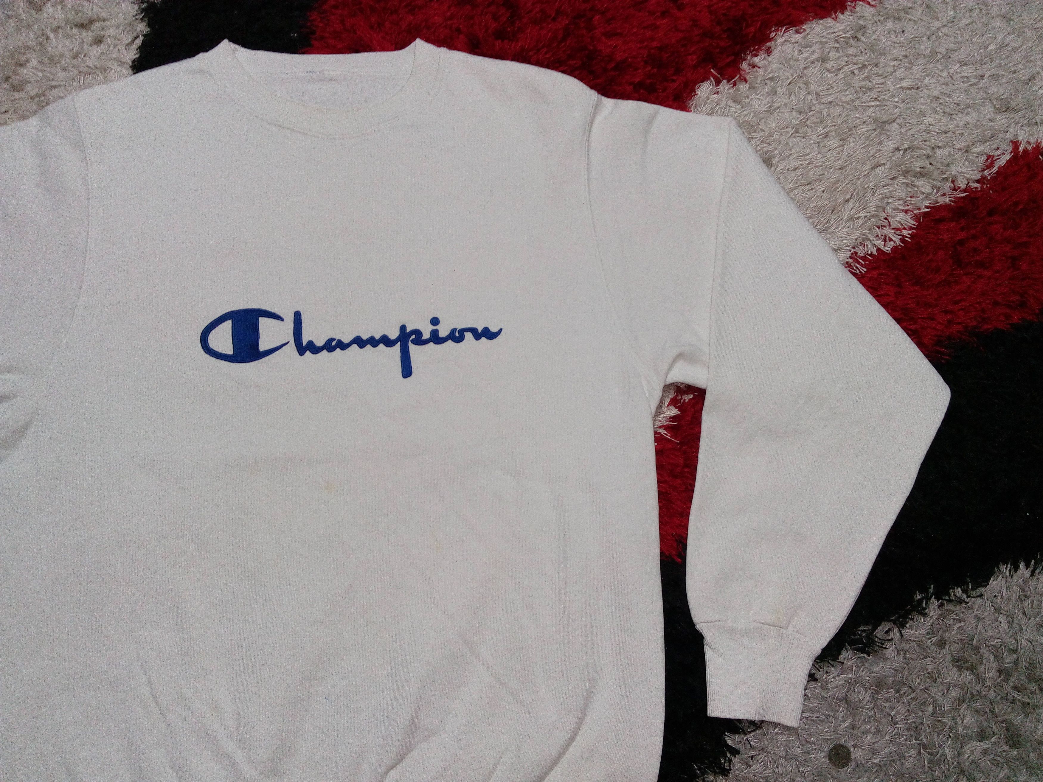 Champion Vintage Champion Sweatshirt Sweater Jumper Pullover Size US L / EU 52-54 / 3 - 3 Thumbnail