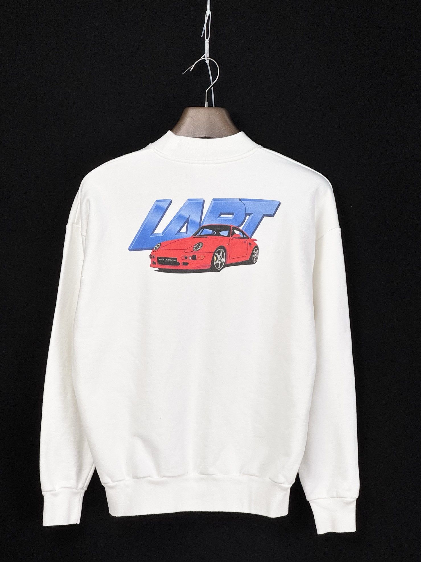 Kar KAR WHITE CREWNECK / RED NINE TREY Size US S / EU 44-46 / 1 - 1 Thumbnail