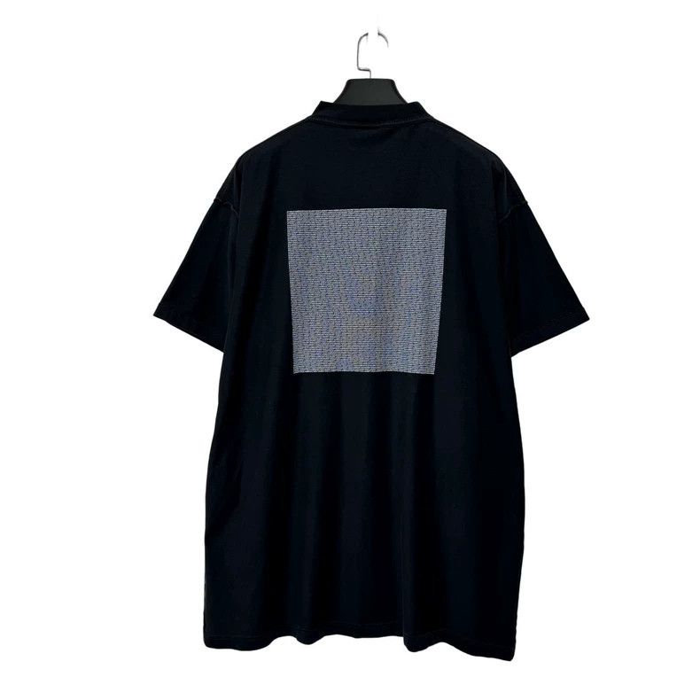Balenciaga Balenciaga Black destruction barrage short sleeve Size US M / EU 48-50 / 2 - 2 Thumbnail
