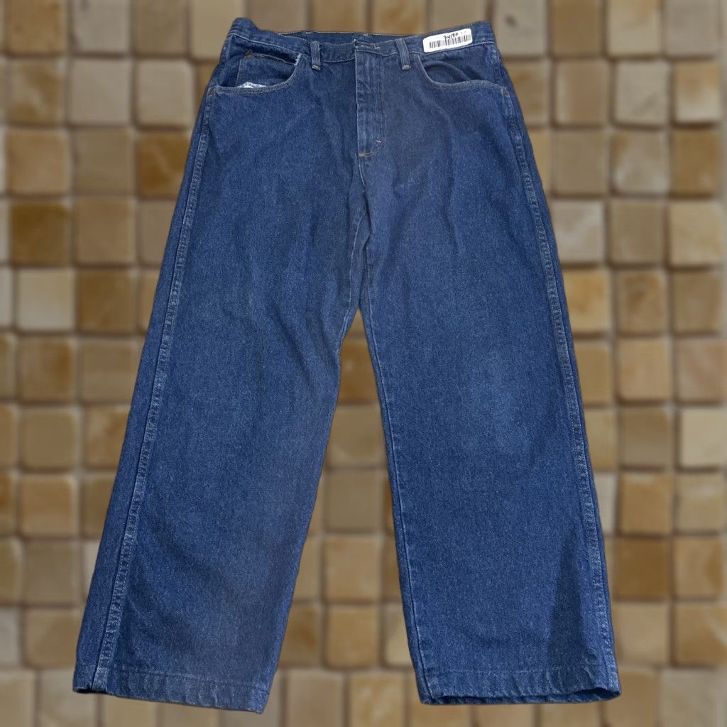 Red Kap Red Kap Jeans Men's 34x30 Blue Denim Mid Rise Straight Workwear Classic Size US 34 / EU 50 - 1 Thumbnail