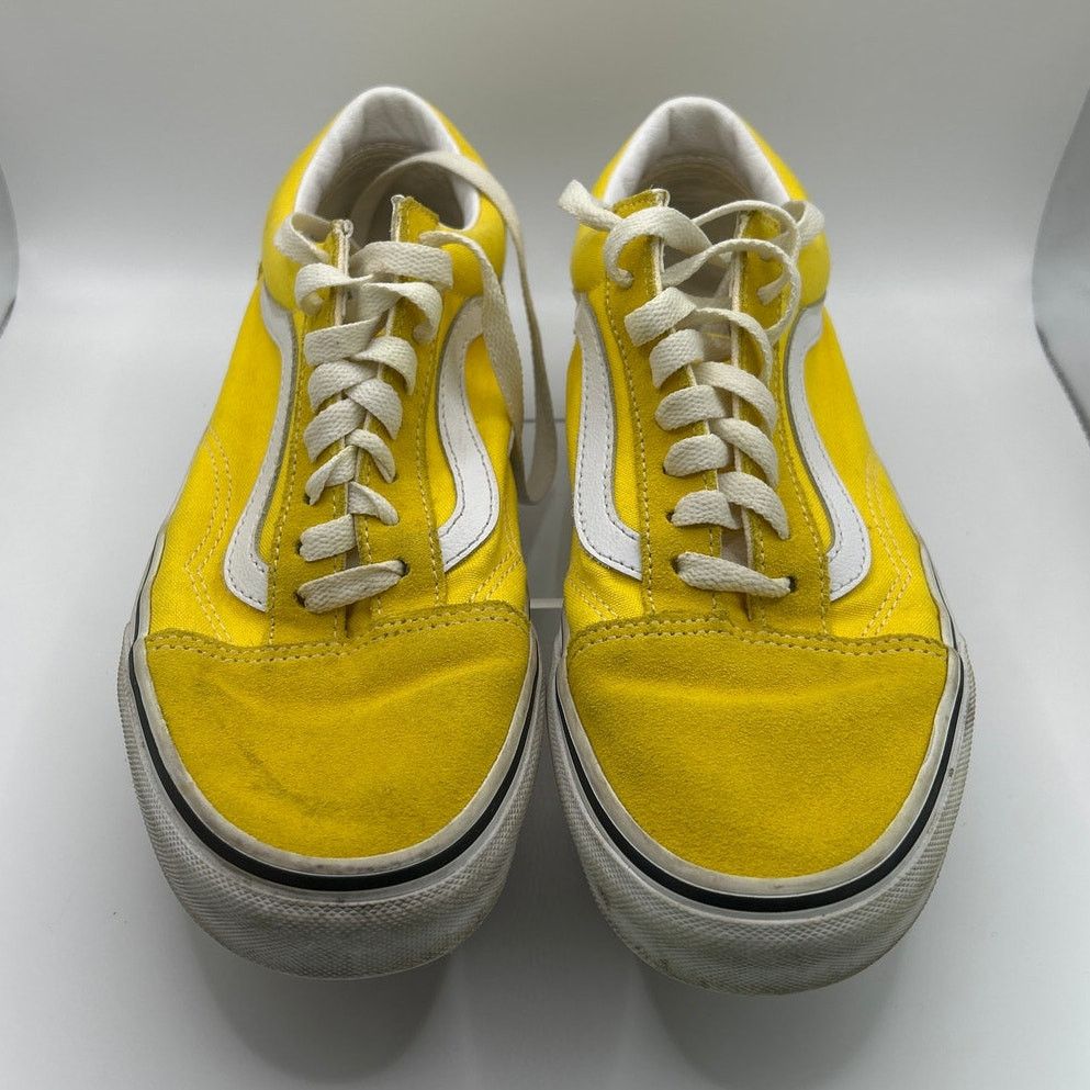 Vans VANS Old Skool Shoes Yellow Suede Sneakers Men 6.5 Women 8 Size US 8 / IT 38 - 7 Thumbnail