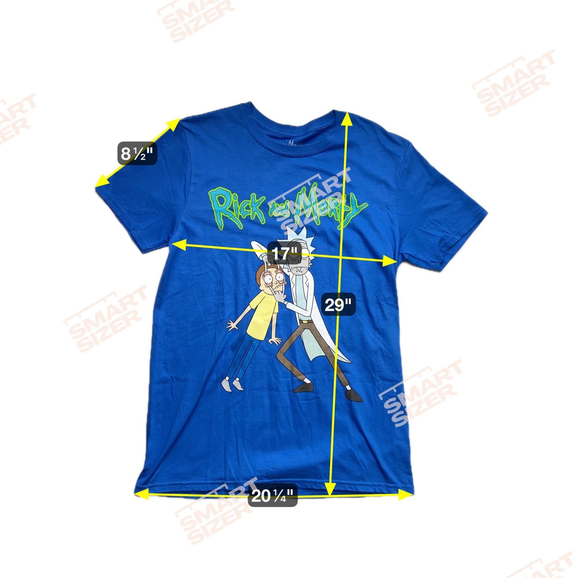 Ripple Junction Rick and Morty Adult Swim TV Show Medium T-Shirt Shirt Size US M / EU 48-50 / 2 - 5 Thumbnail