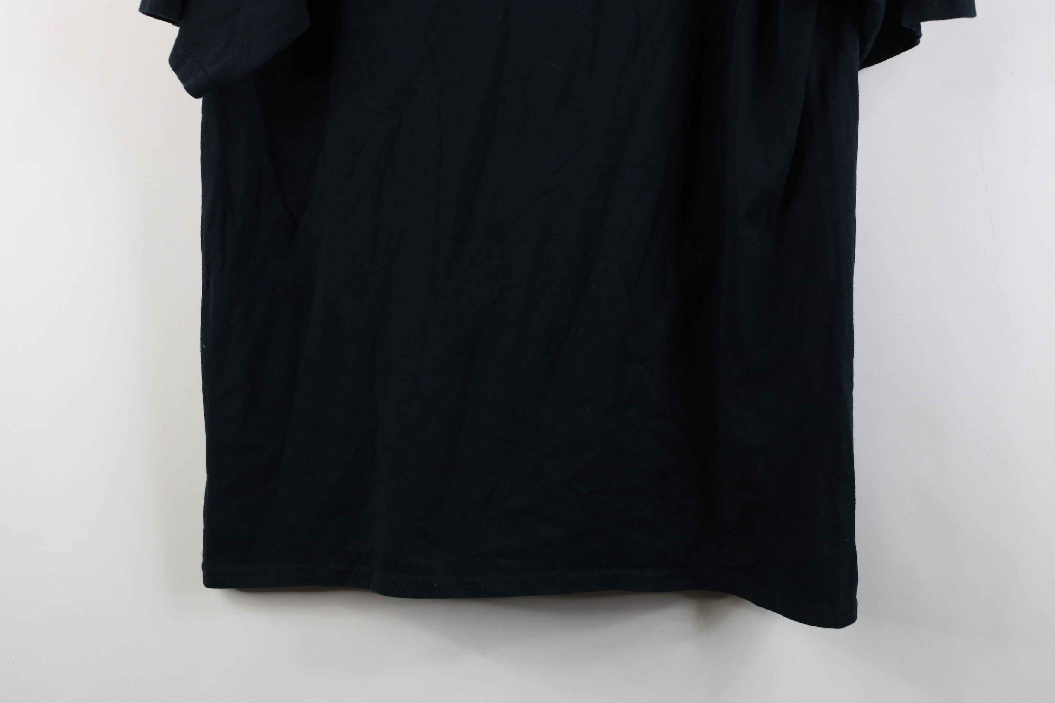 Vintage Vintage 90s Y2K Streetwear Short Sleeve T-Shirt Black Cotton Size US L / EU 52-54 / 3 - 12 Thumbnail