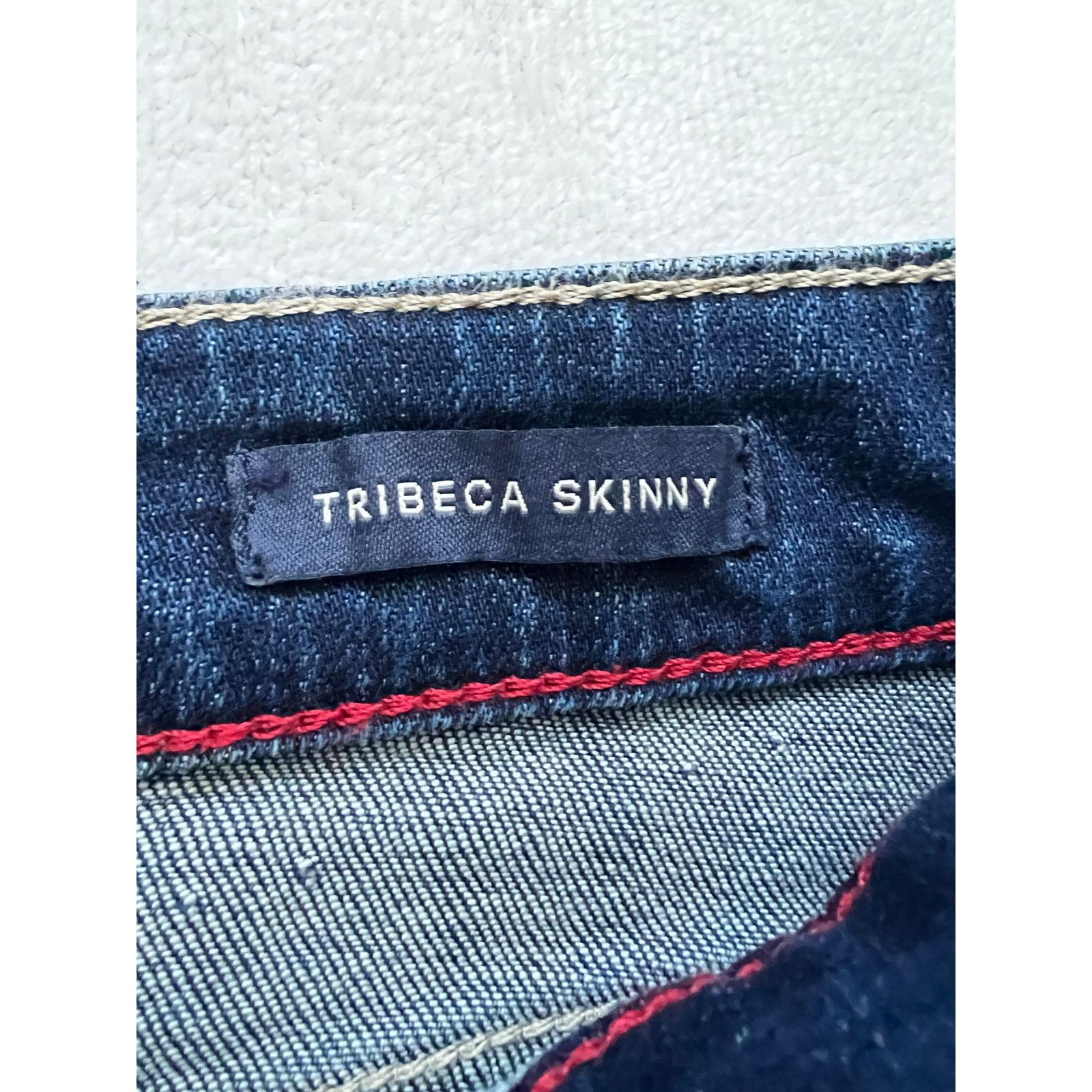 Tommy Hilfiger Tommy Hilfiger Dark Wash Midrise Skinny Jeans Size 10 Size 32" / US 10 / IT 46 - 5 Thumbnail