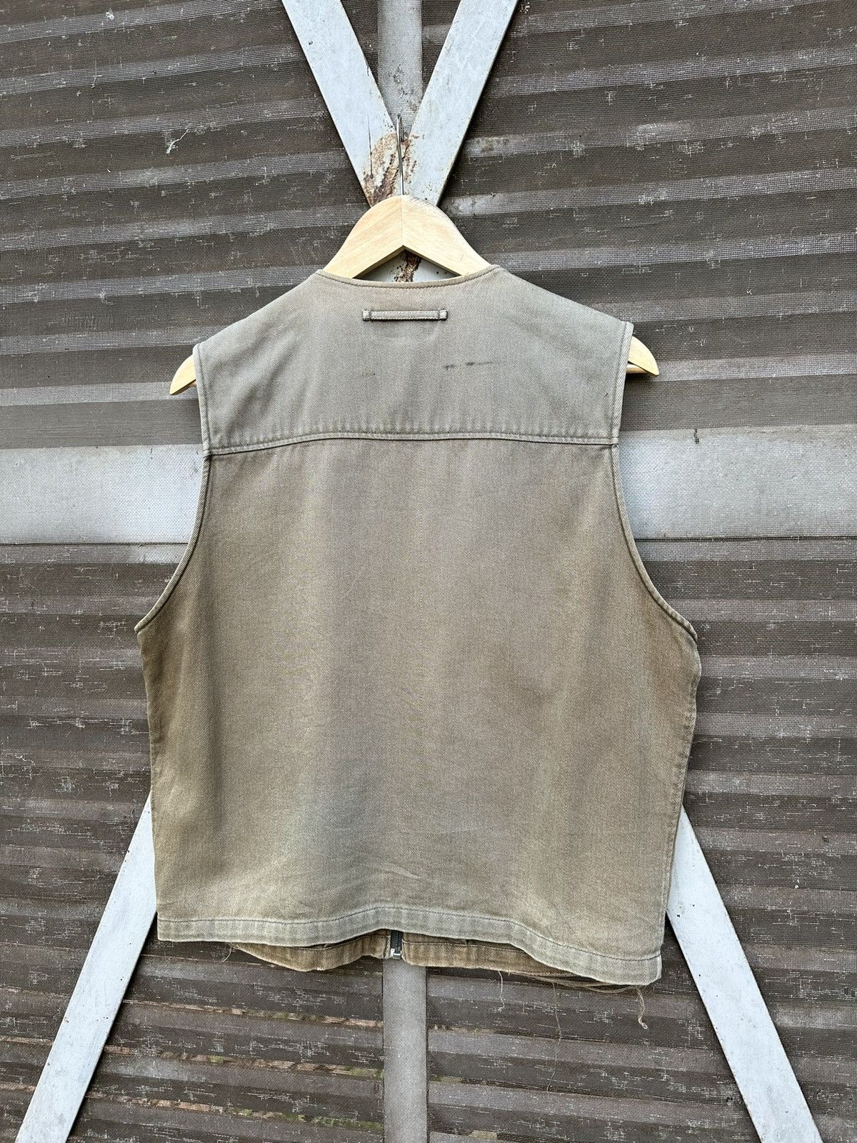 Vintage Vintage THRASHED Crocodile Classic Vests Size US M / EU 48-50 / 2 - 7 Thumbnail