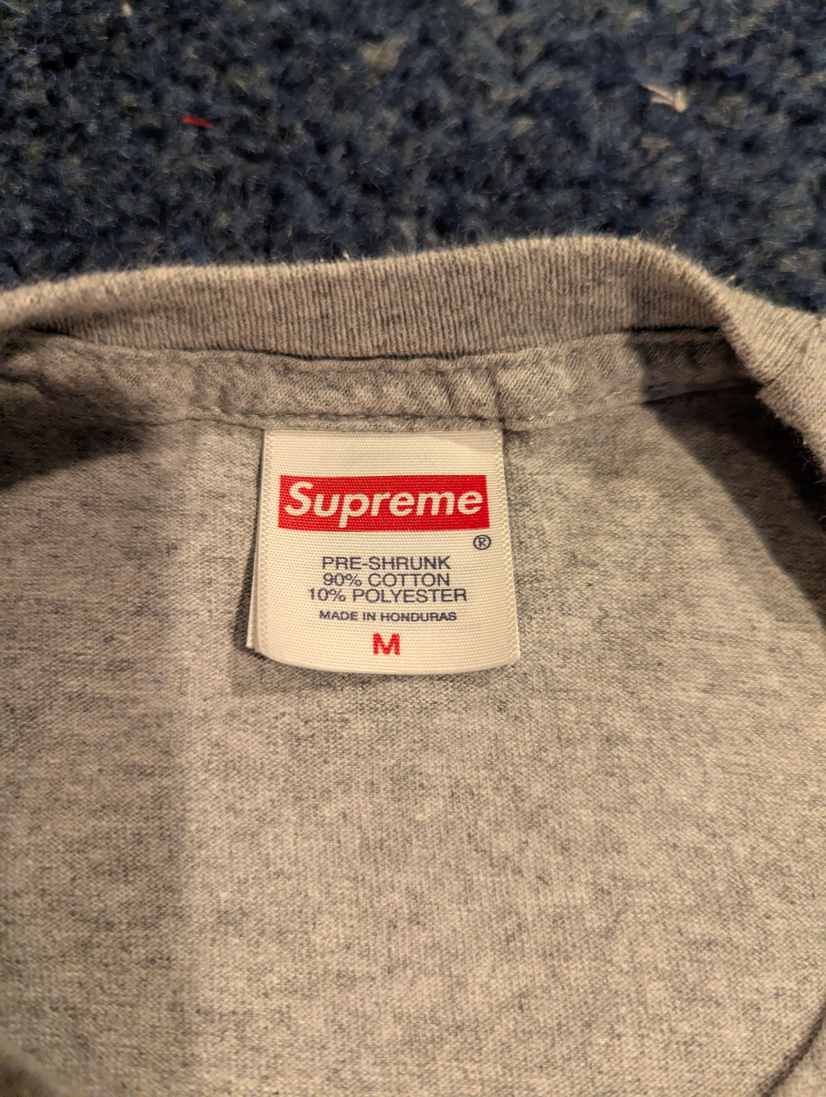 Supreme Supreme Hardcore Tee (SS25) — Heather Grey Size US M / EU 48-50 / 2 - 3 Thumbnail