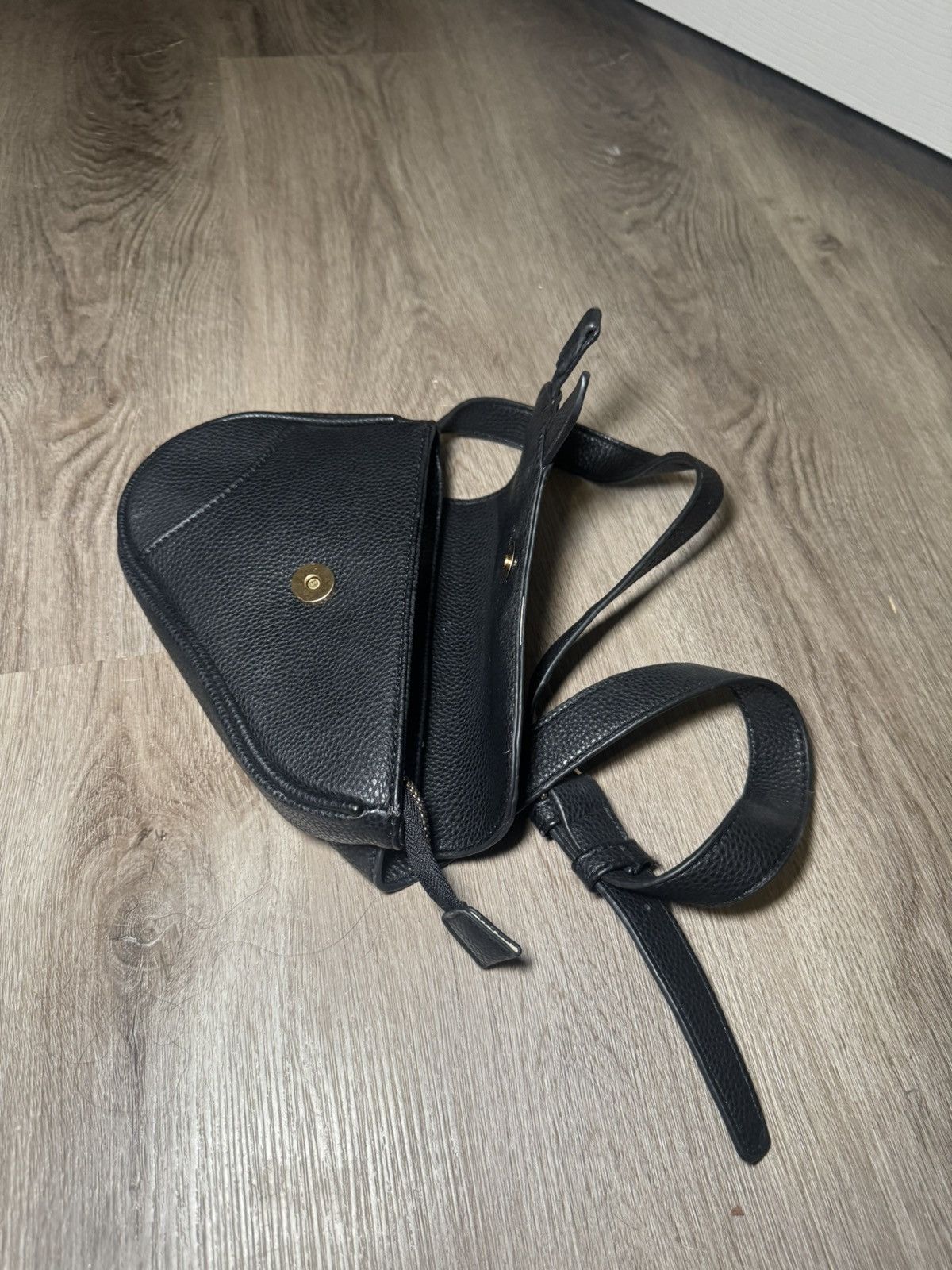 Other Black leather fanny pack Size ONE SIZE - 7 Thumbnail