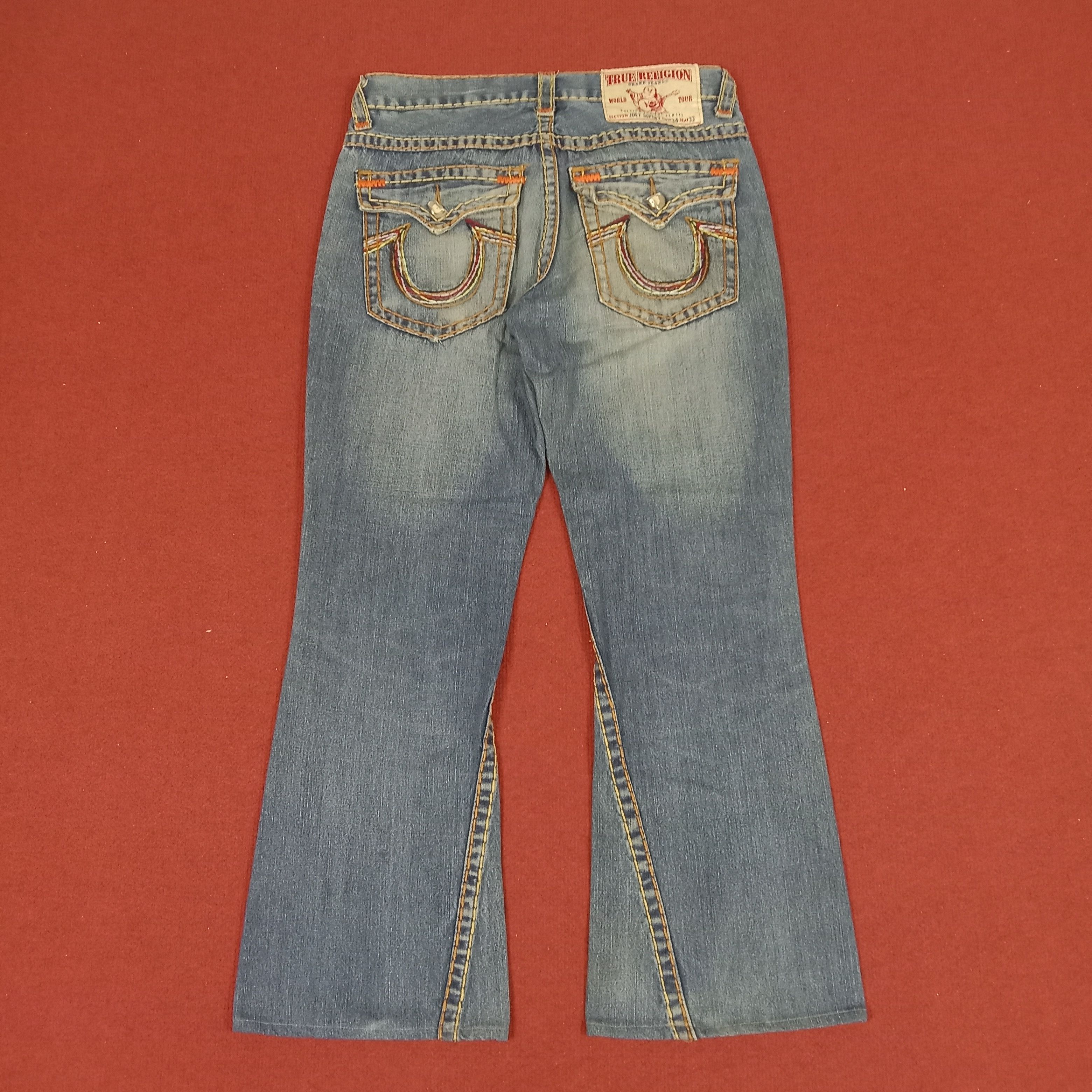 Vintage True Religion Jeans Streetwear Fashion Style Size US 34 / EU 50 - 1 Thumbnail