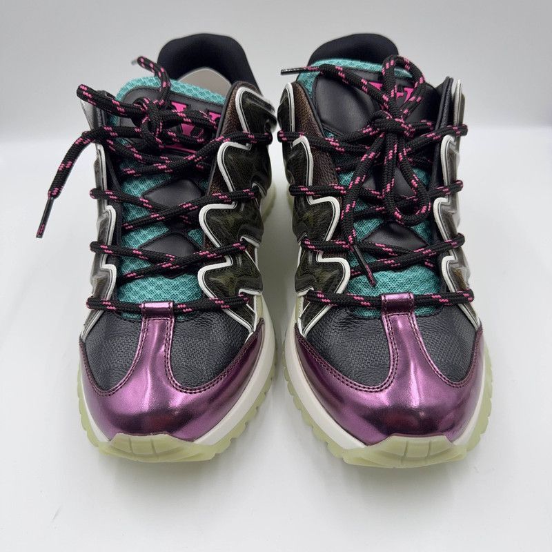 Louis Vuitton Louis Vuitton Zig Zag Colorful Casual Sneakers - Size US 8 / EU 41 - 2 Thumbnail