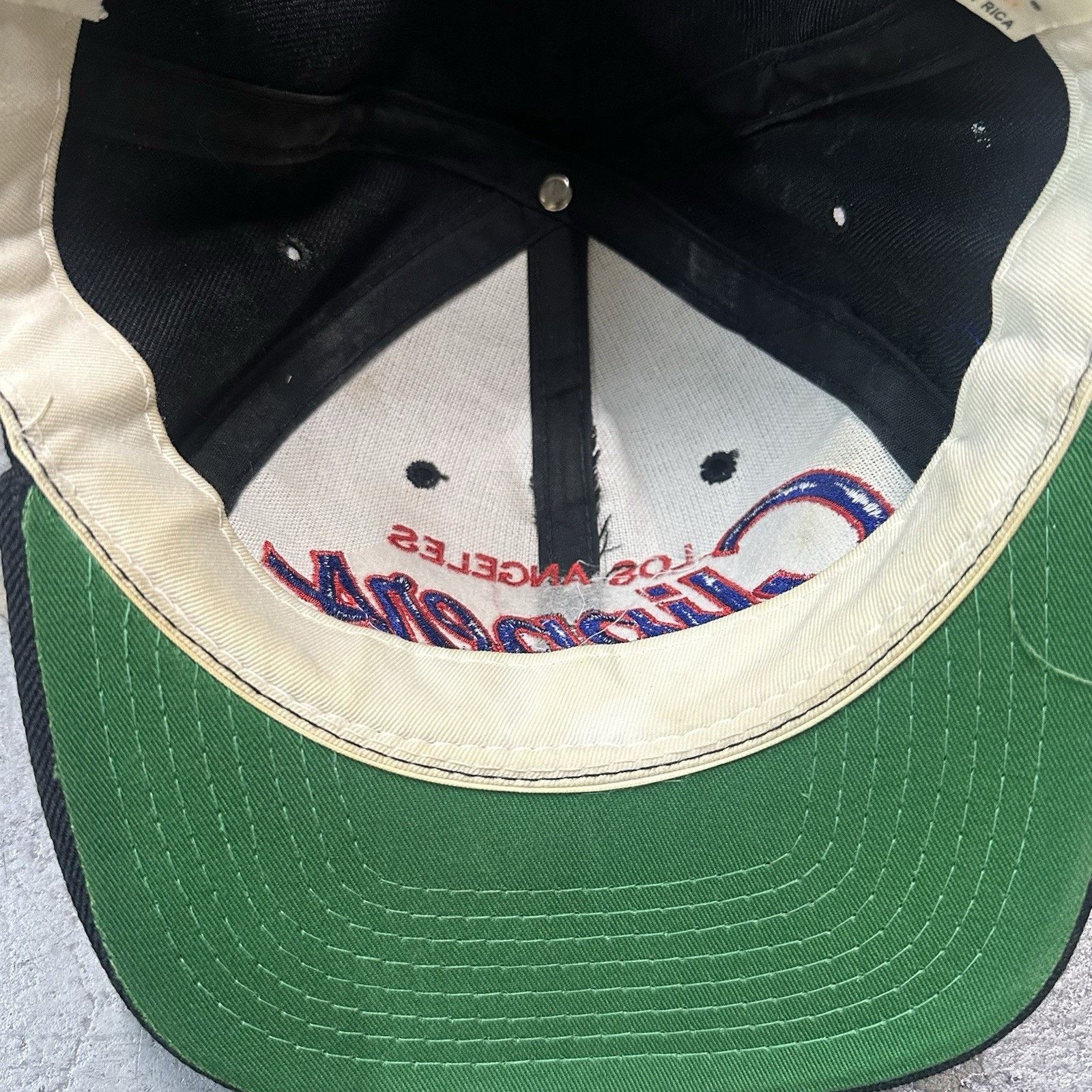 NBA × Sports Specialties × Vintage Vintage Sports Specialties Clippers Black Script Wool Hat Size ONE SIZE - 5 Thumbnail