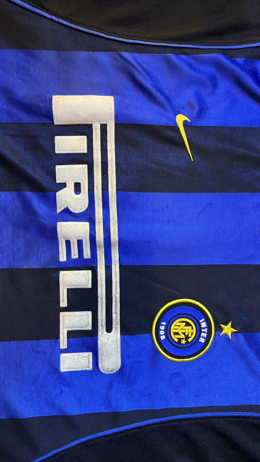 Nike 2000 - 01 Inter Milan Home Jersey Size US L / EU 52-54 / 3 - 2 Thumbnail