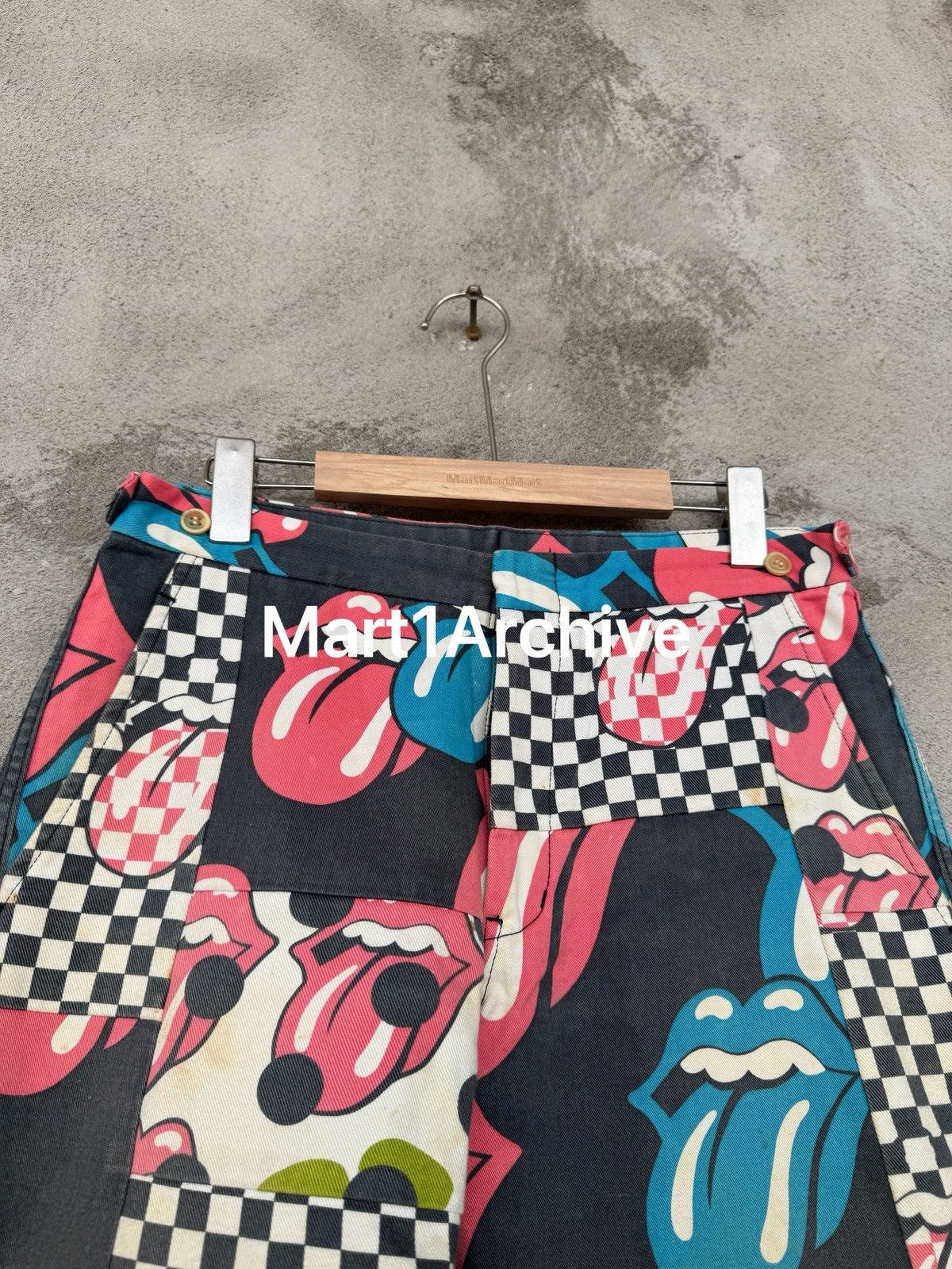 Comme des Garcons Comme Des Garçons 06SS Homme Plus Rolling Stones Print Pants Size US 32 / EU 48 - 5 Thumbnail