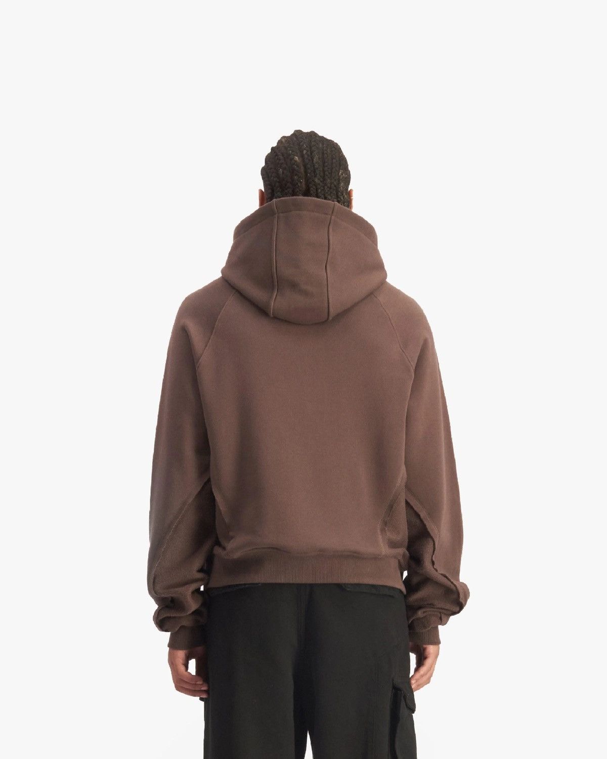 Designer × Vintage Vicinity Shooting House Brown Boxy Fit Hoodie Size US S / EU 44-46 / 1 - 7 Thumbnail