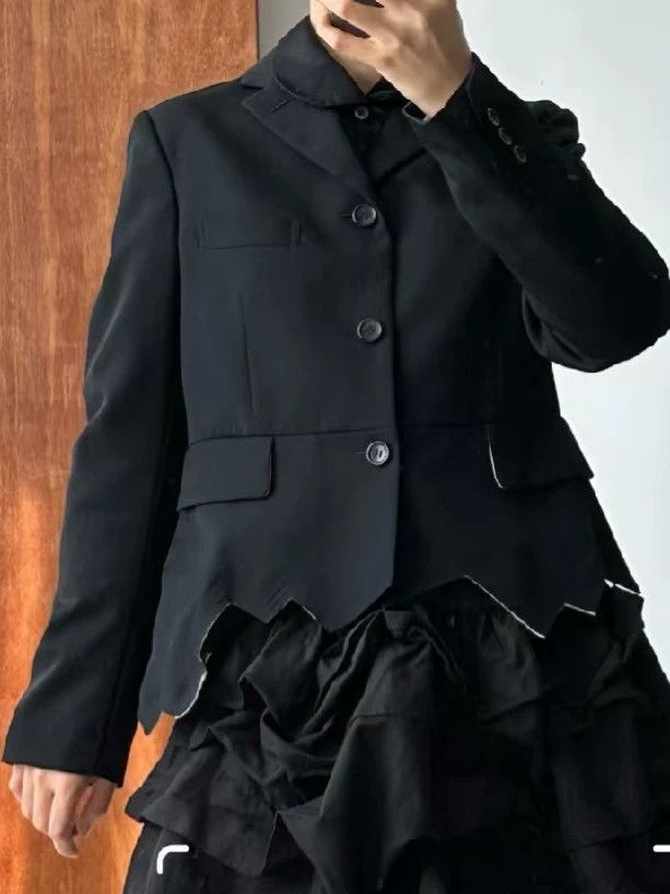 Comme des Garcons Comme Des Garcons Irregular hem wool suit Size M / US 6-8 / IT 42-44 - 8 Thumbnail