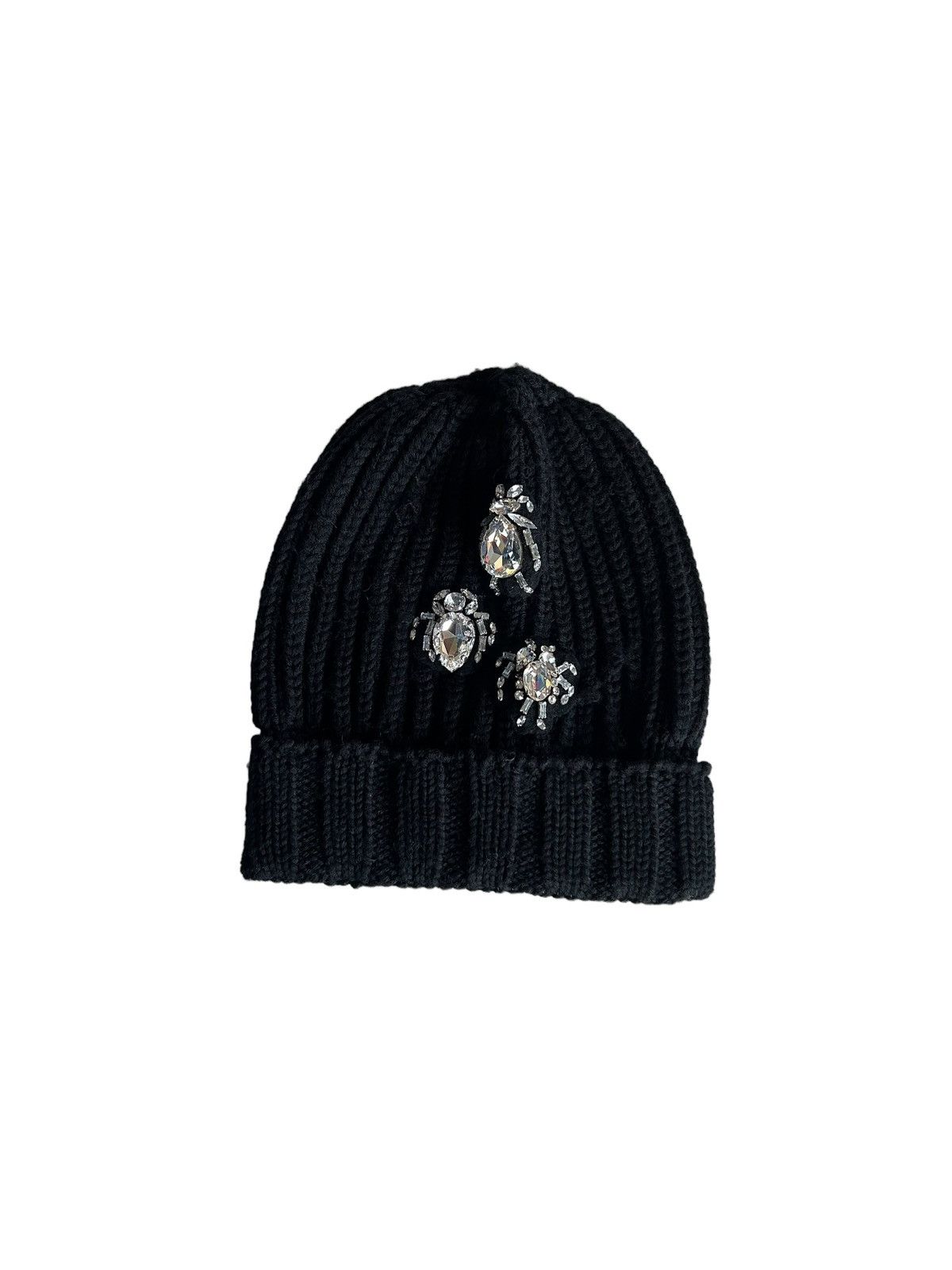 14th Addiction × Japanese Brand × Le Grande Bleu (L.G.B.) Japanese MARCOBOLOGNA Punk Bondage wool knitted Beanie Hats Size ONE SIZE - 7 Thumbnail