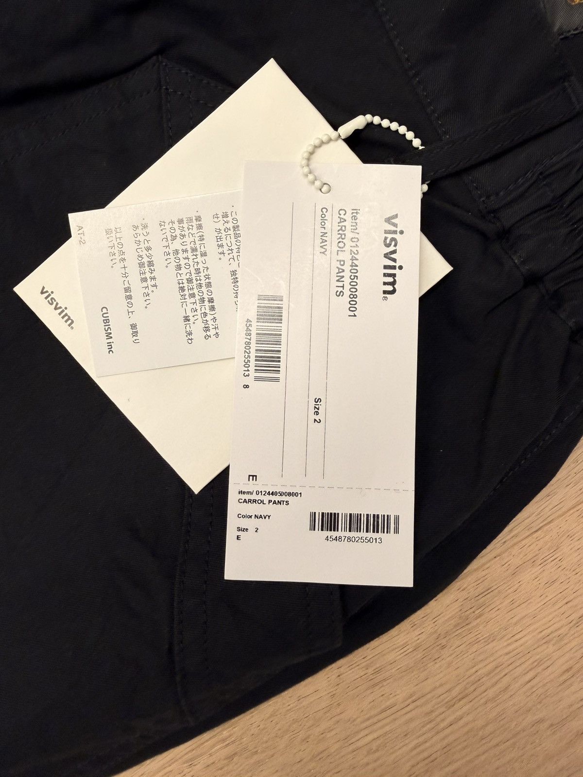 Visvim Carrol Pants Navy size 2 Size US 30 / EU 46 - 4 Thumbnail