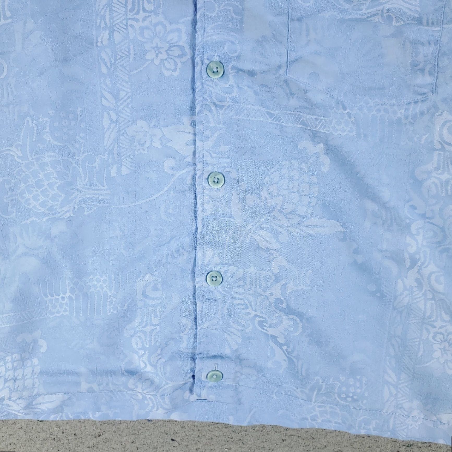 Vintage Kahala Polo Shirt Mens Small Blue Floral Short Sleeve Casual - Runs Short Size US S / EU 44-46 / 1 - 3 Thumbnail
