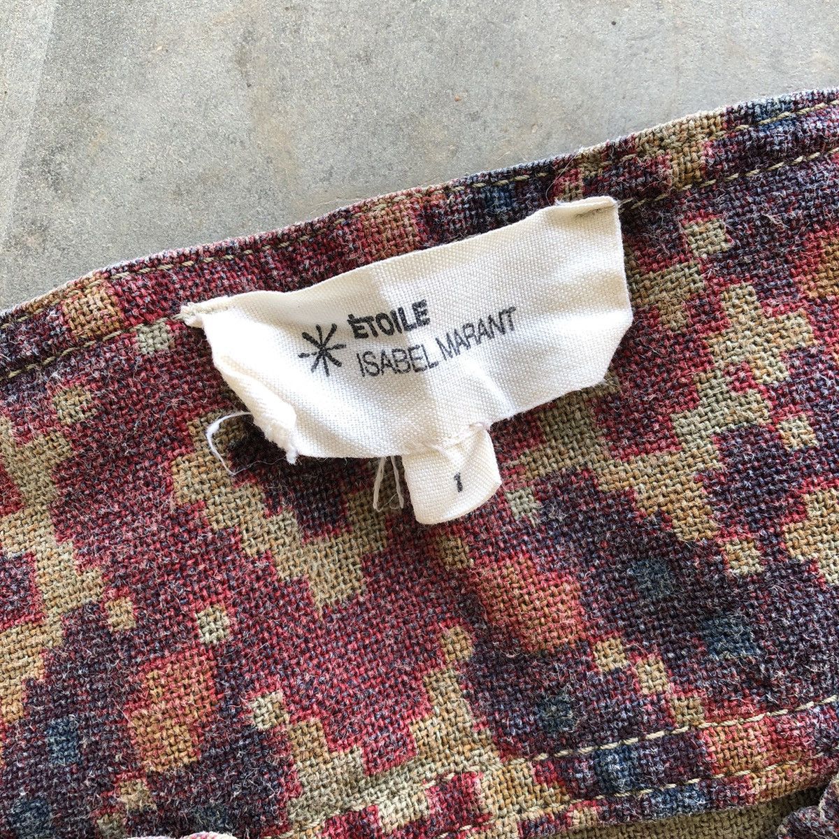 Isabel Marant × Isabel Marant Etoile Etoile ISABEL MARANT Rare Batik Navajo Printed Blouse Size XXS / US 00 / IT 34 - 8 Thumbnail
