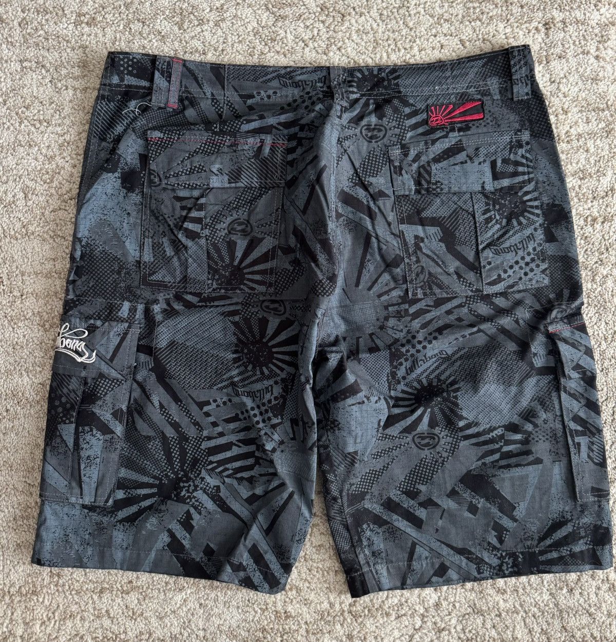Vintage Billabong Rare rap Jorts Shorts HipHop Style Size US 36 / EU 52 - 2 Thumbnail