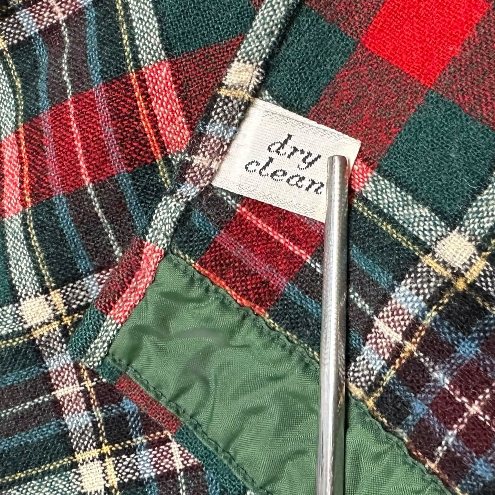 Pendleton × Vintage Vintage 60s Pendleton Red Green Plaid Wool Flannel Shirt Size US M / EU 48-50 / 2 - 6 Thumbnail