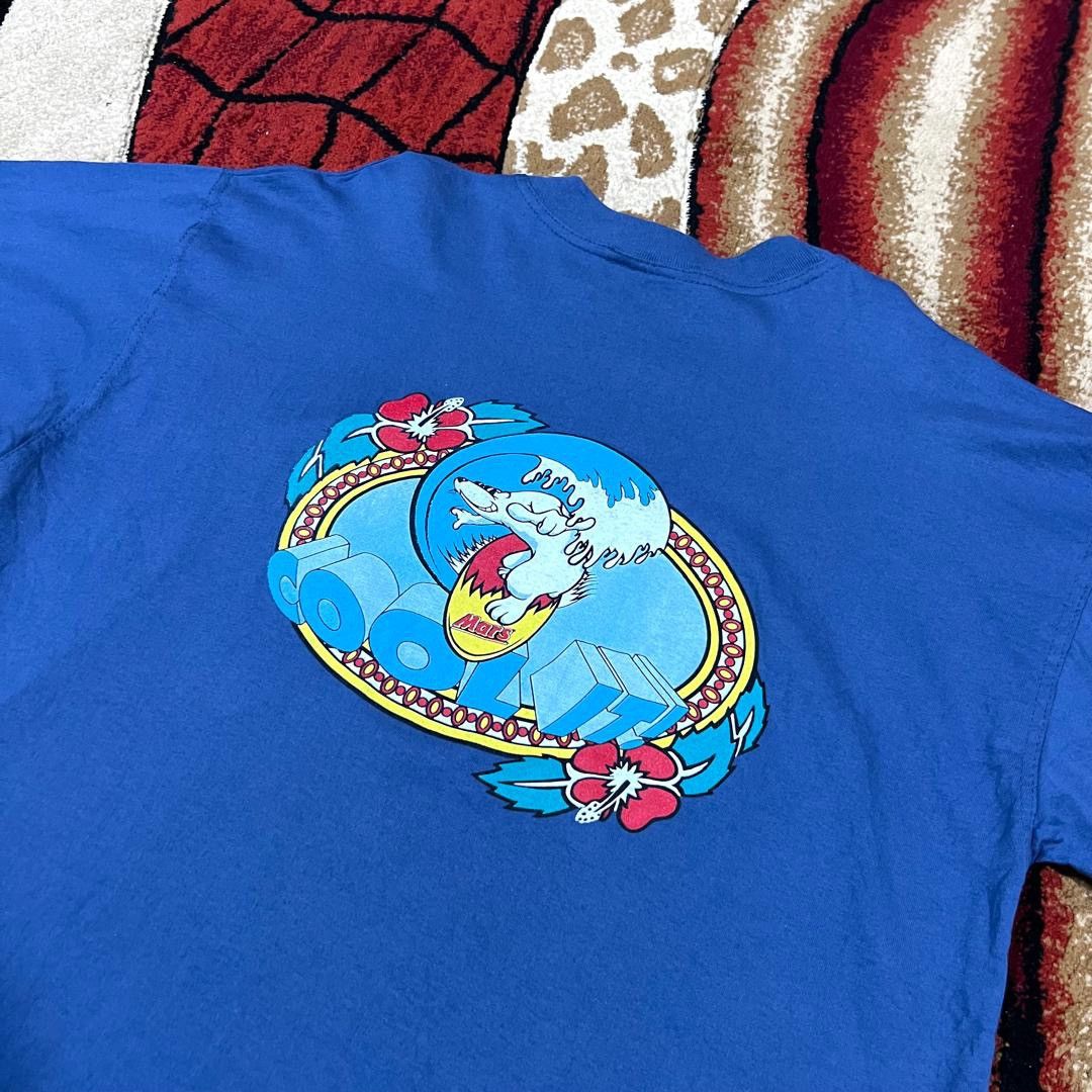 Vintage Vintage 1995 Thrashed Faded Mars Surfing Australia T Shirt Size US L / EU 52-54 / 3 - 2 Thumbnail