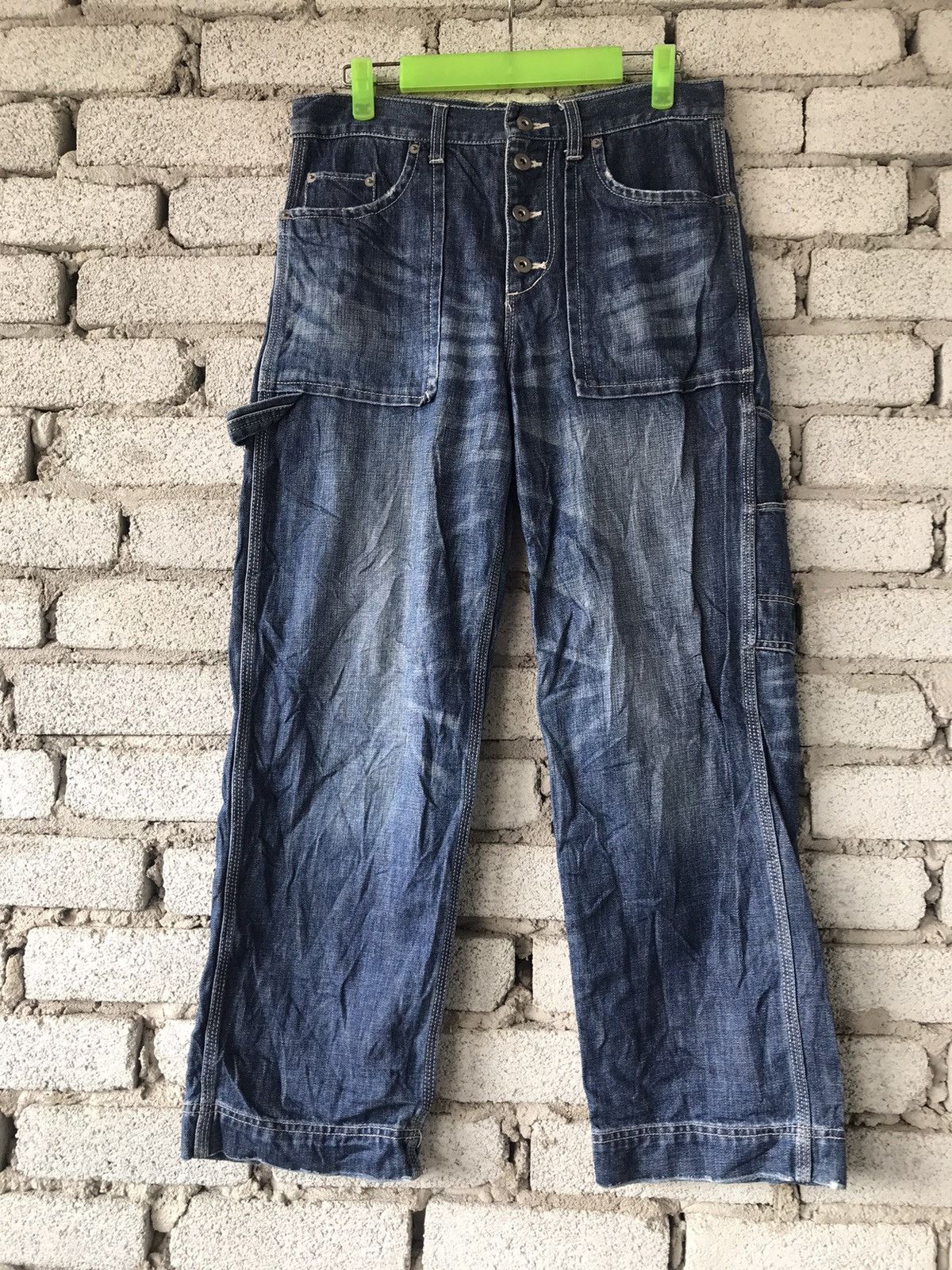Japanese Brand Japanese Brand Vis Jeans Buckle Back Size US 30 / EU 46 - 1 Thumbnail