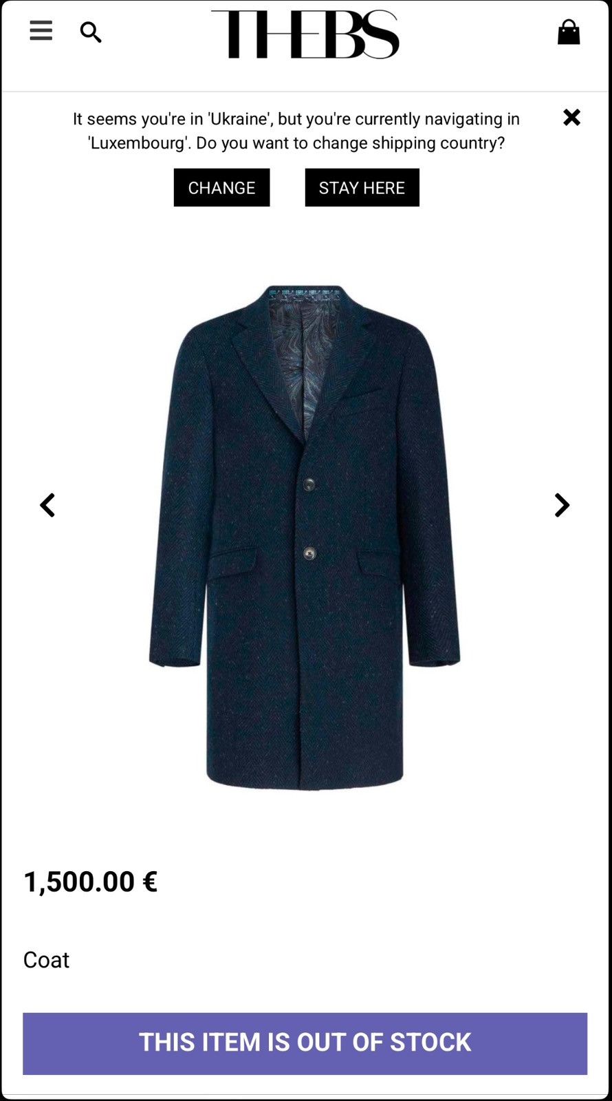 Etro RRP 1500€ ETRO WOOL BLEND TWEED NAVY SILK LONG COAT SIZE 54 Size US L / EU 52-54 / 3 - 6 Thumbnail