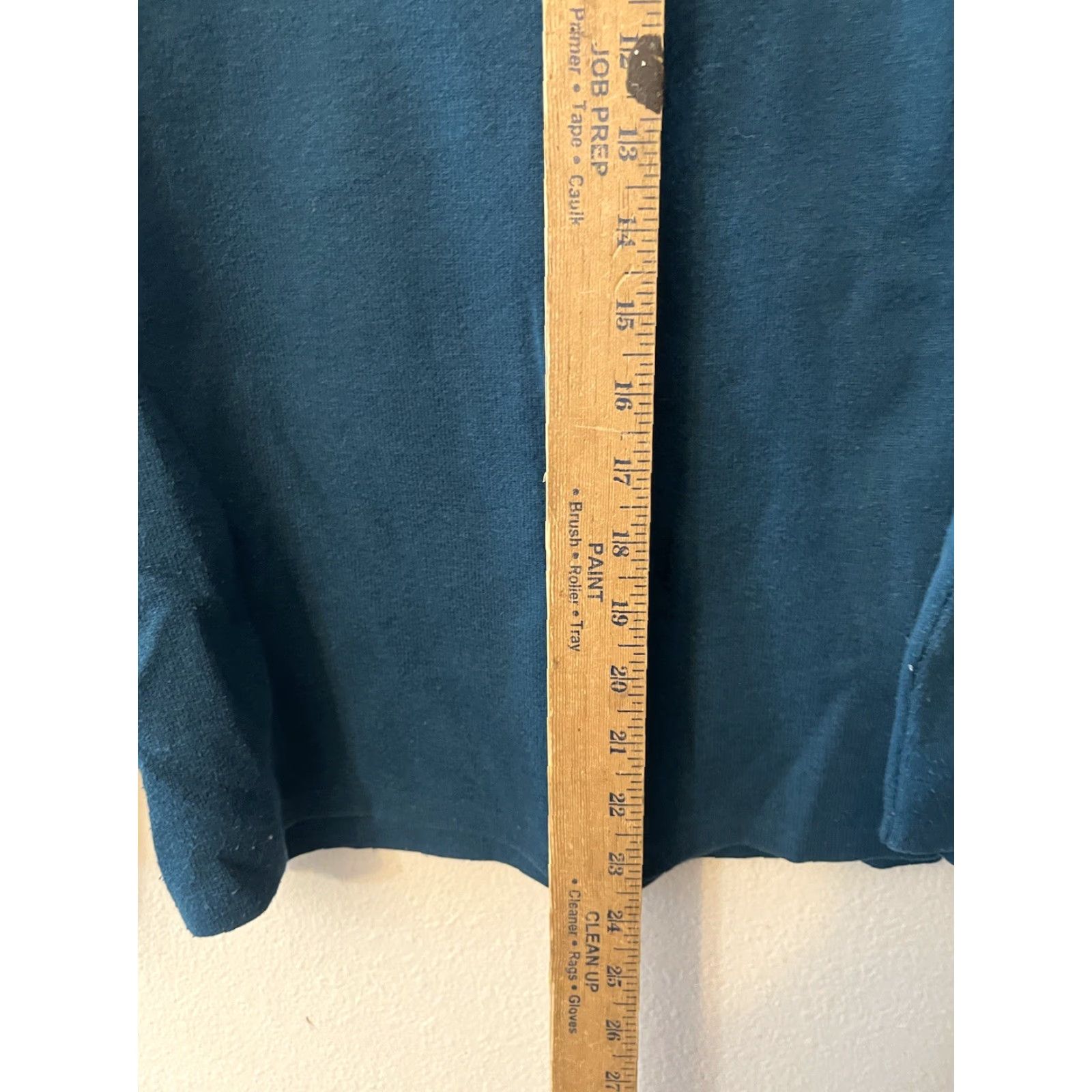 Vintage Chicos Teal Blue Turtleneck, Size 1X Women’s Sweater, Plus Size, Pullover, Blue, Turtleneck, 1X, Women’s, Vintage? Size XL / US 12-14 / IT 48-50 - 4 Thumbnail