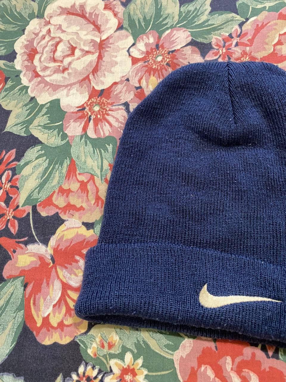 Nike Vintage Y2K Hats Nike big logo blue Streetwear Size ONE SIZE - 6 Thumbnail